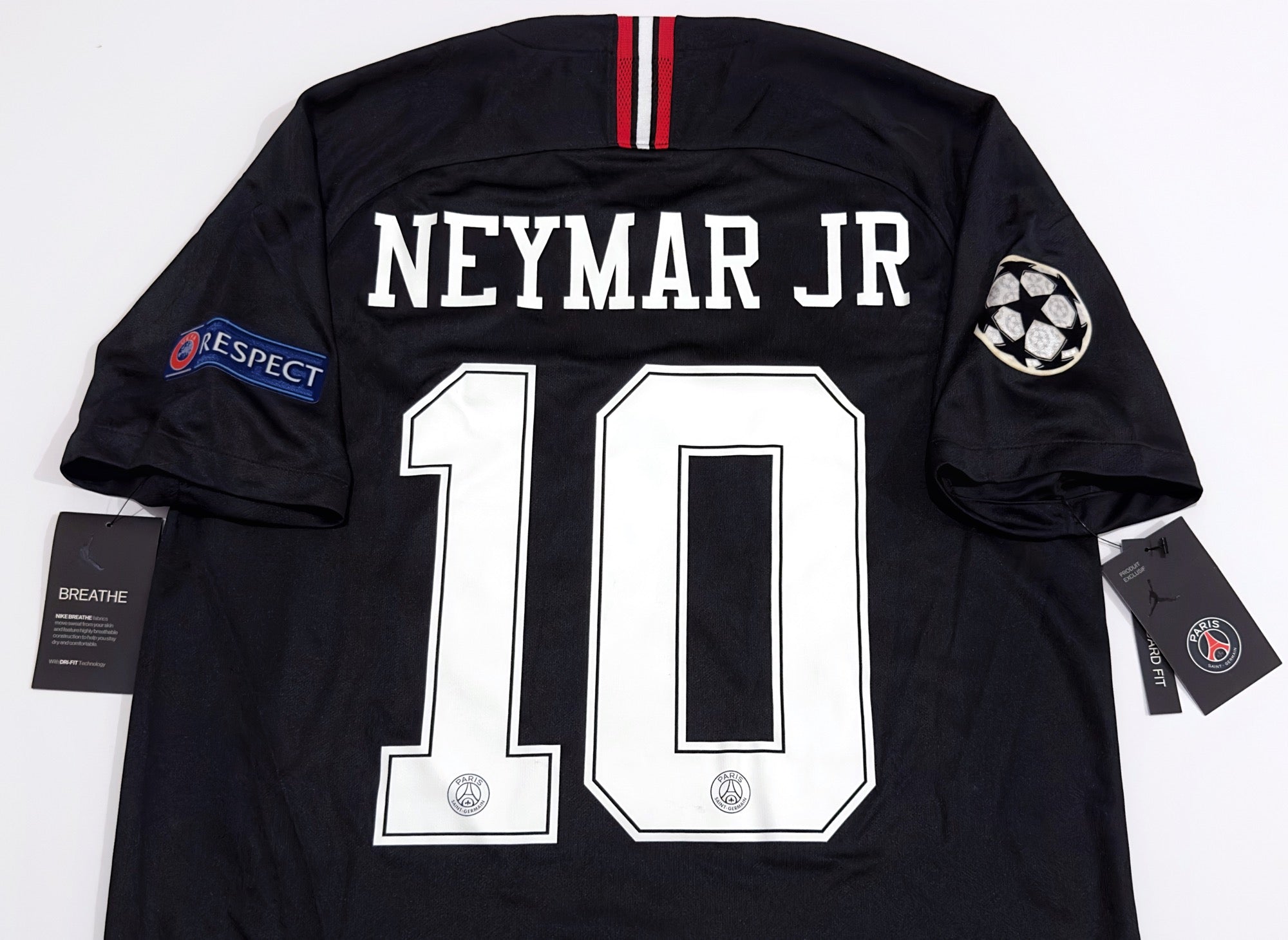Jordan PSG 18/19 NEYMAR JR 10 M オーセンティック PSG 2018/19 NEYMAR JR #10 Fly Emirates Jordan 3d Soccer