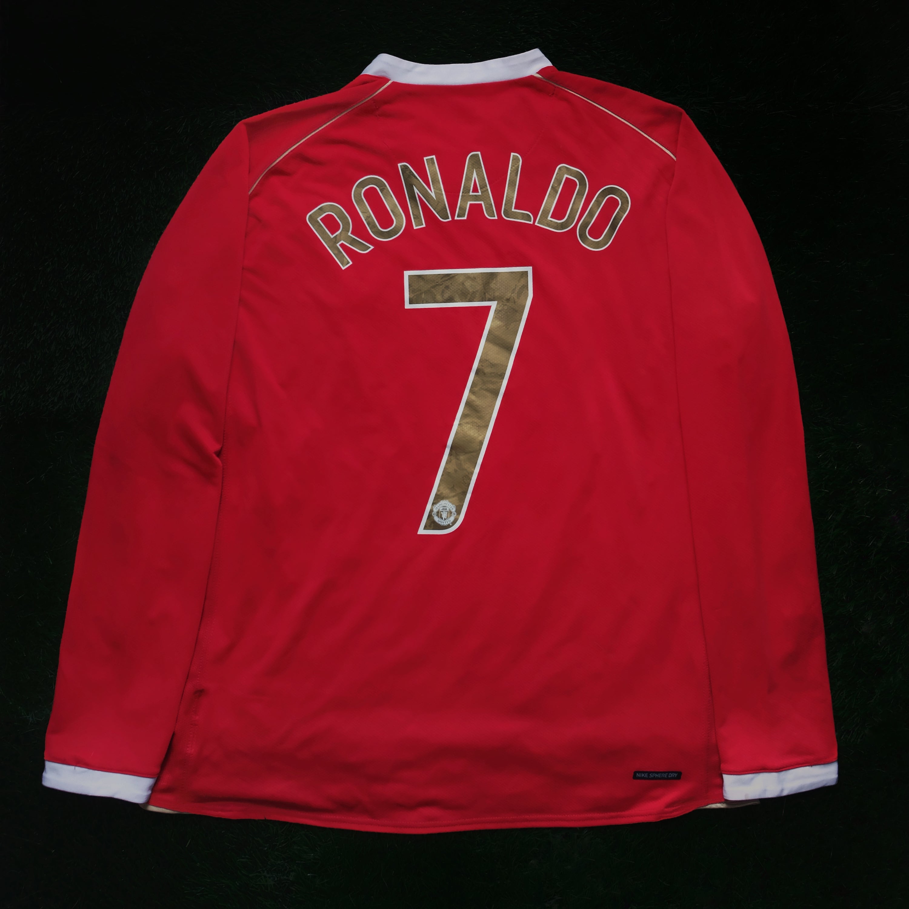 2006/07 Man Utd #7 RONALDO Home Jersey (L) L/S