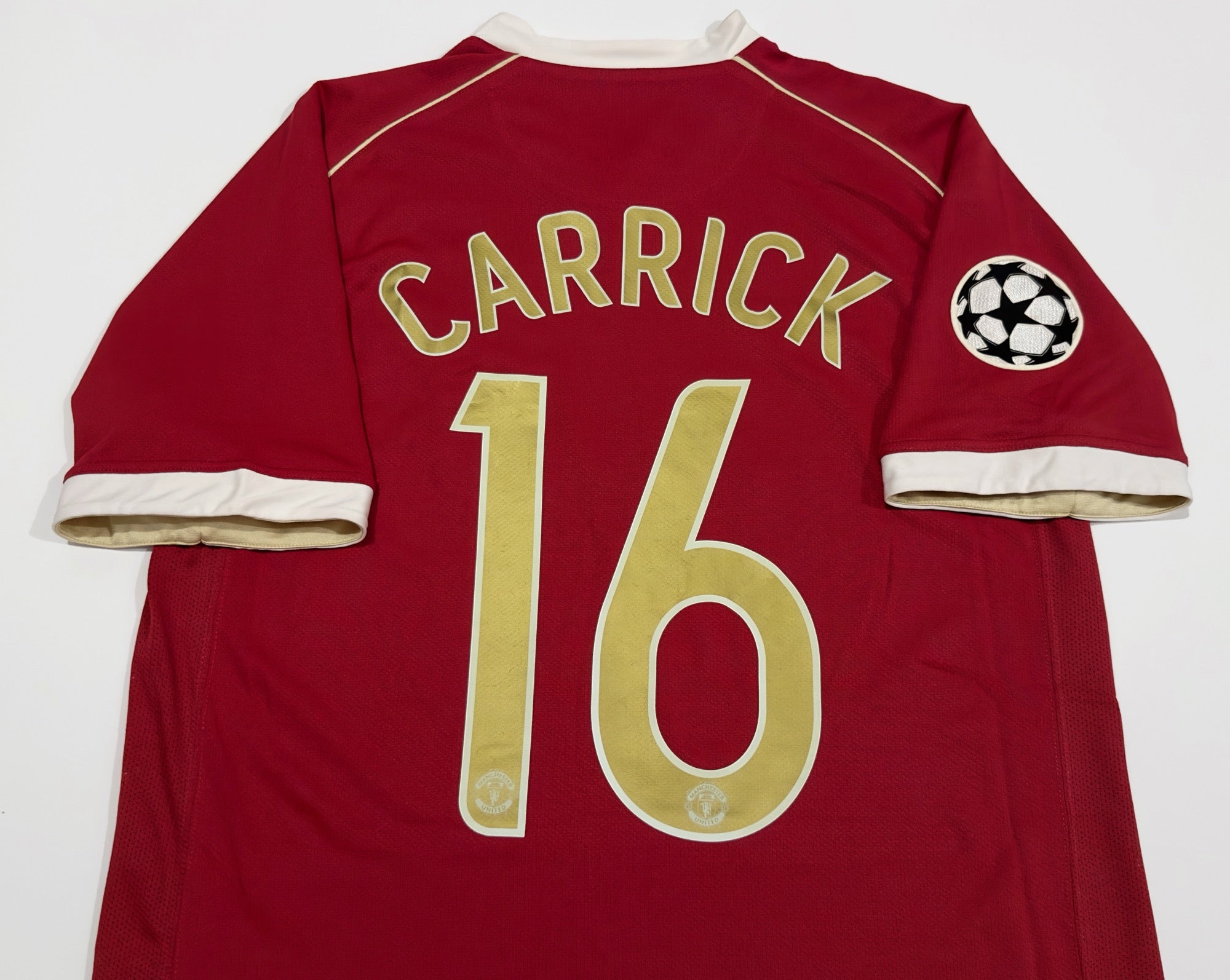 2006/07 Man Utd #16 CARRICK Home Jersey (M)