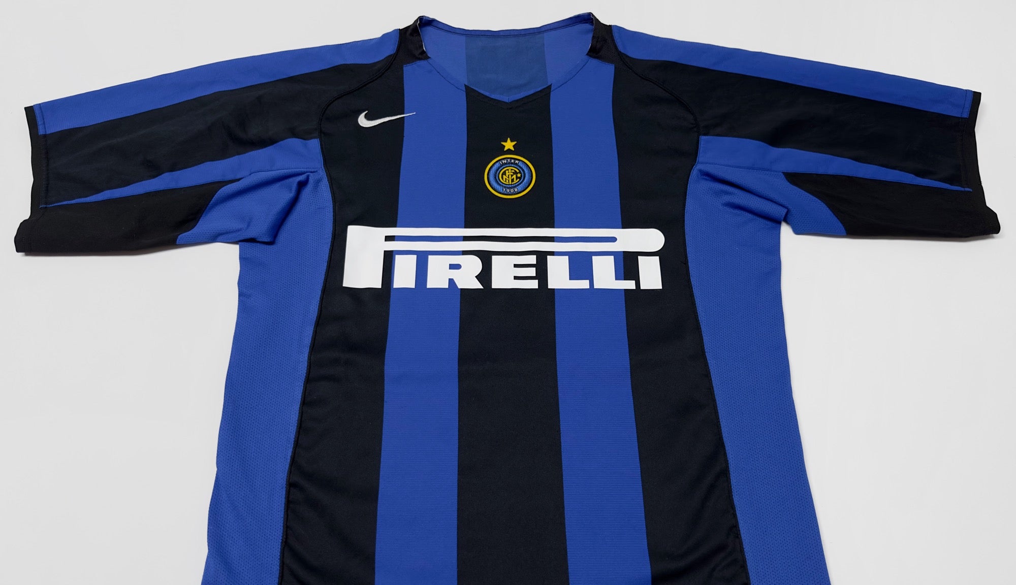 2004/05 Inter Milan #10 ADRIANO Home Jersey (M)