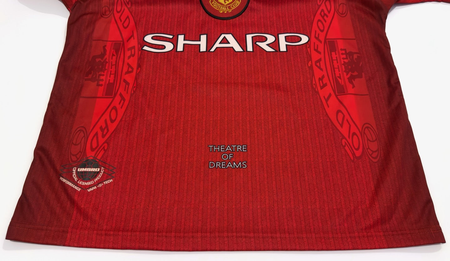 1996/97 Man Utd #7 CANTONA Home Jersey (M)