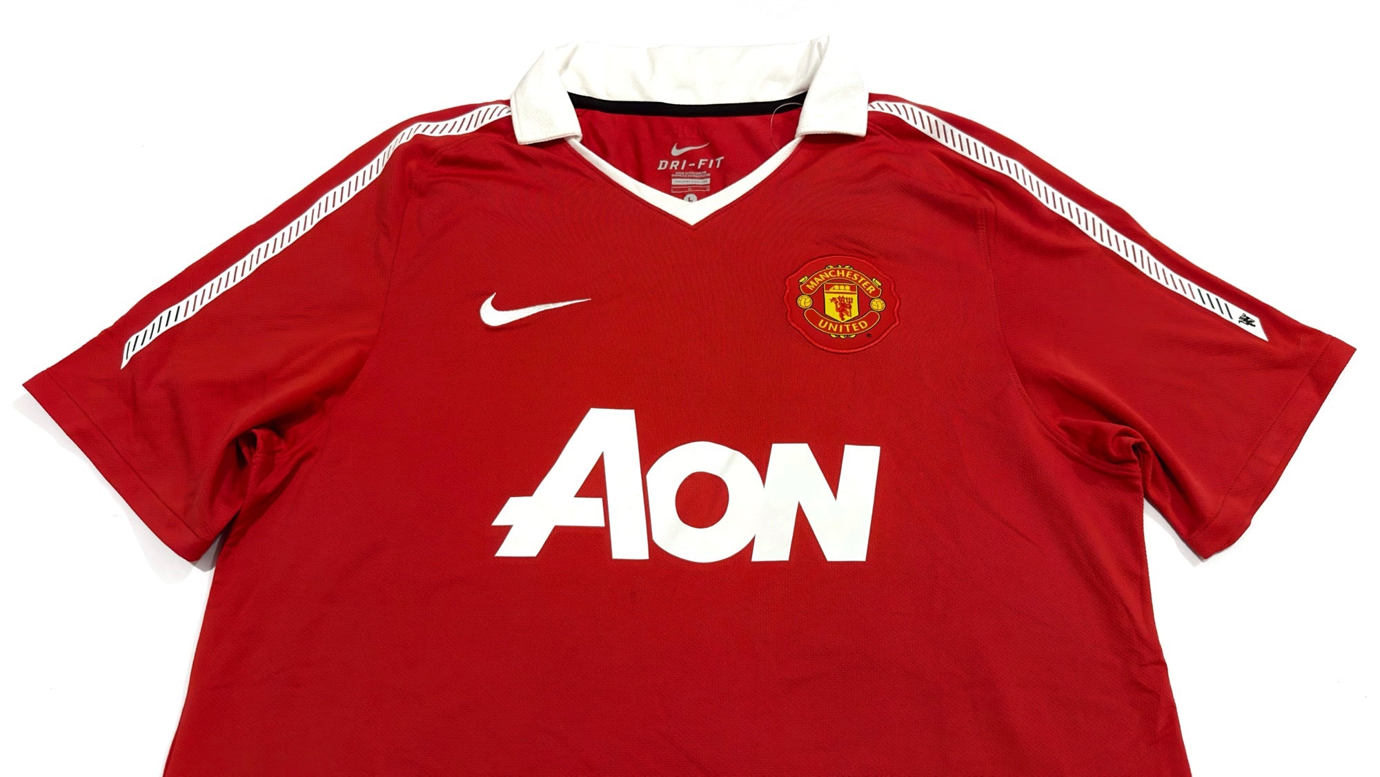 2010/11 Man Utd #18 SCHOLES Home Jersey (L)