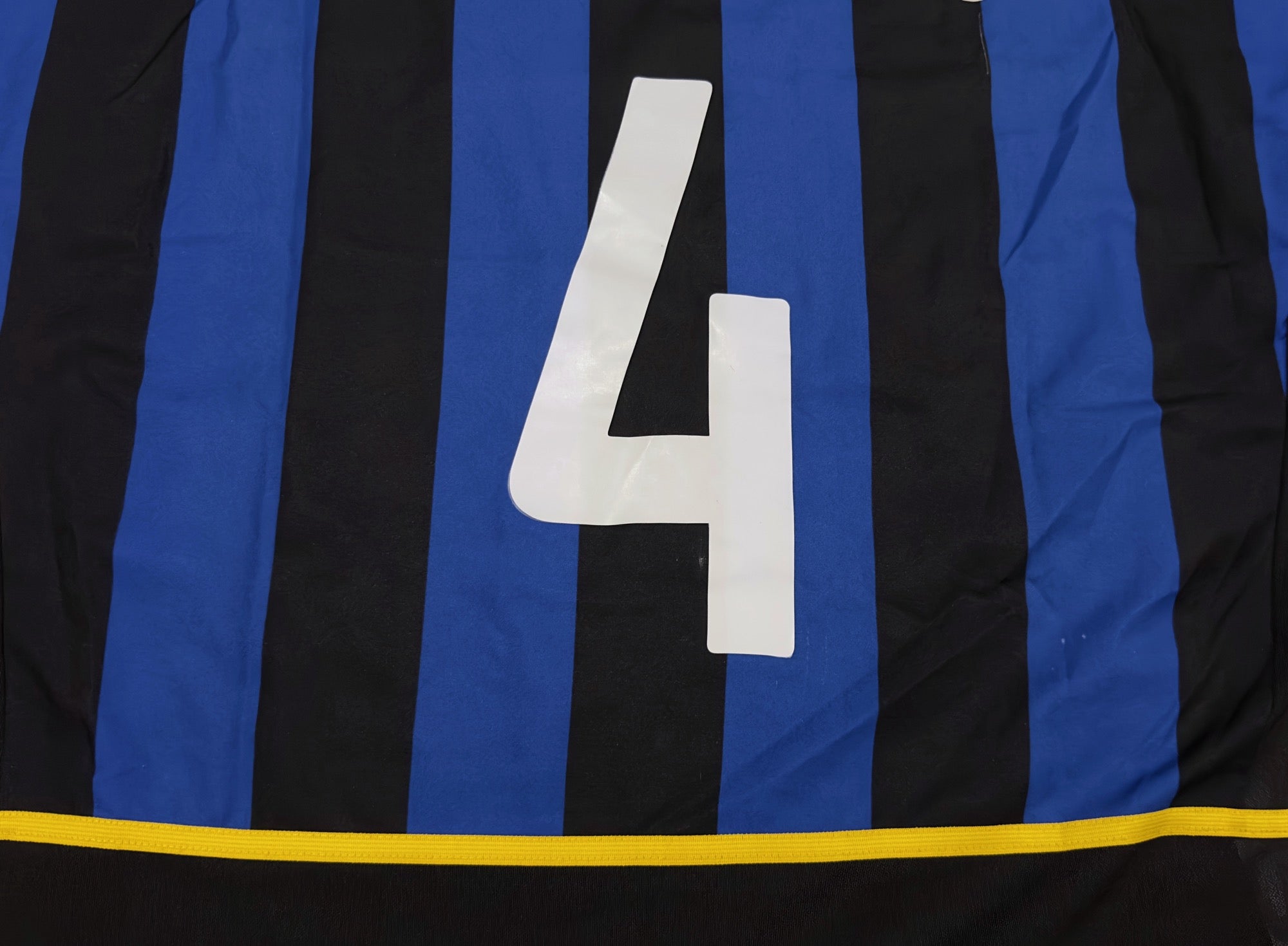 2002/03 Inter Milan #4 J.ZANETTI Home Jersey (XL)