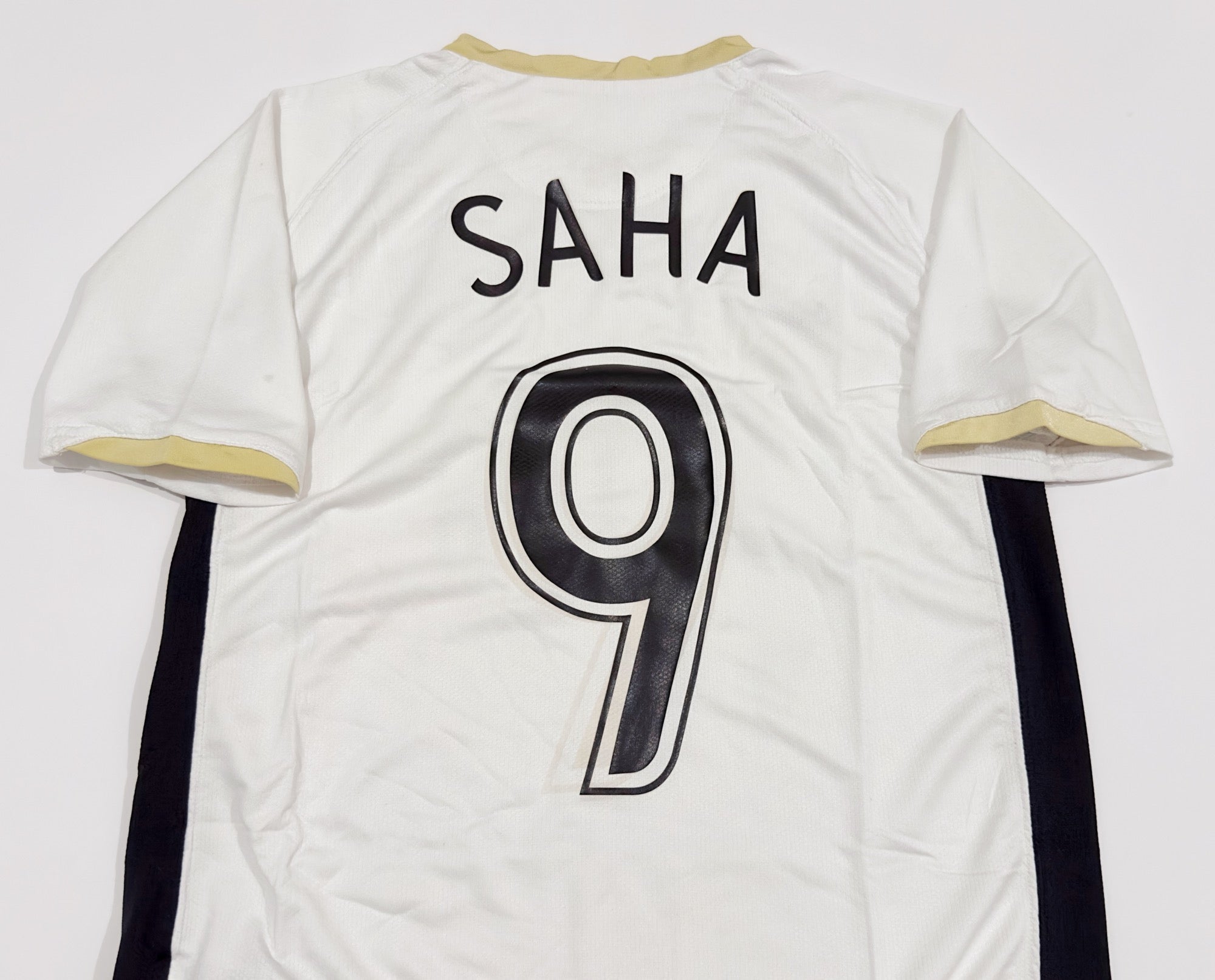 2006/08 Man Utd #9 SAHA Away Jersey (Y)