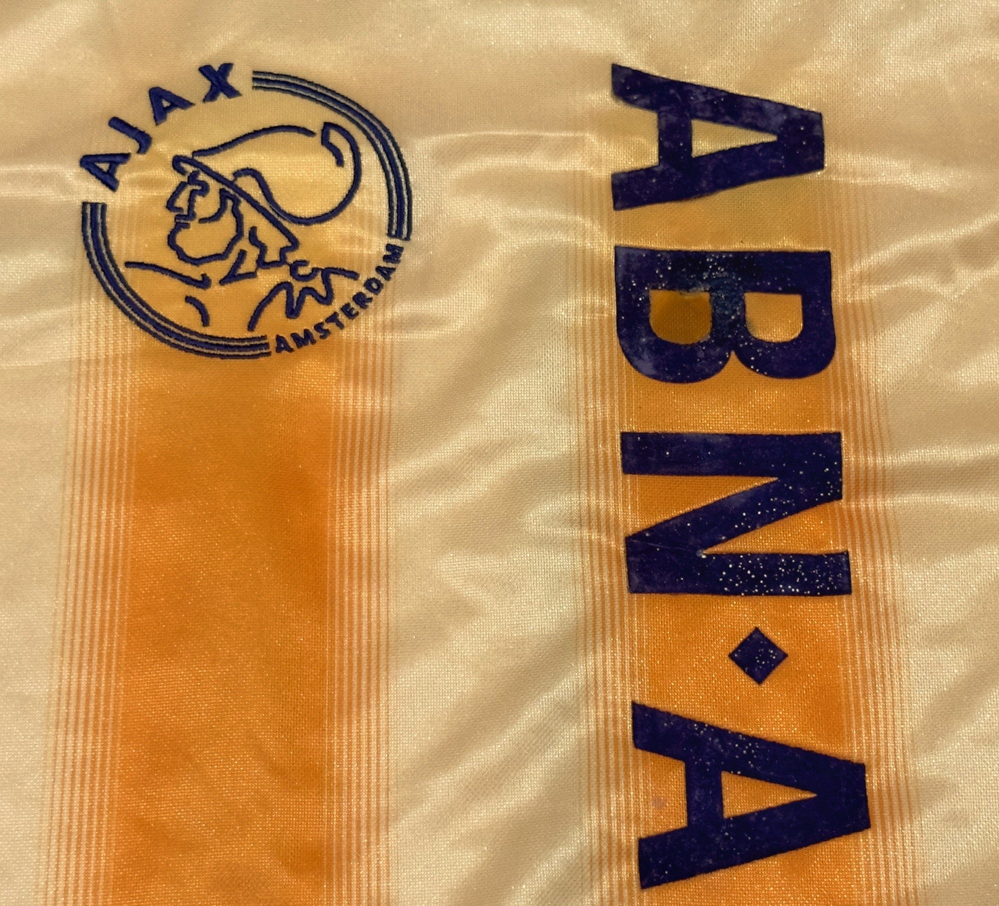 2004/05 Ajax #10 VAN DER VAART Away Jersey (XL)
