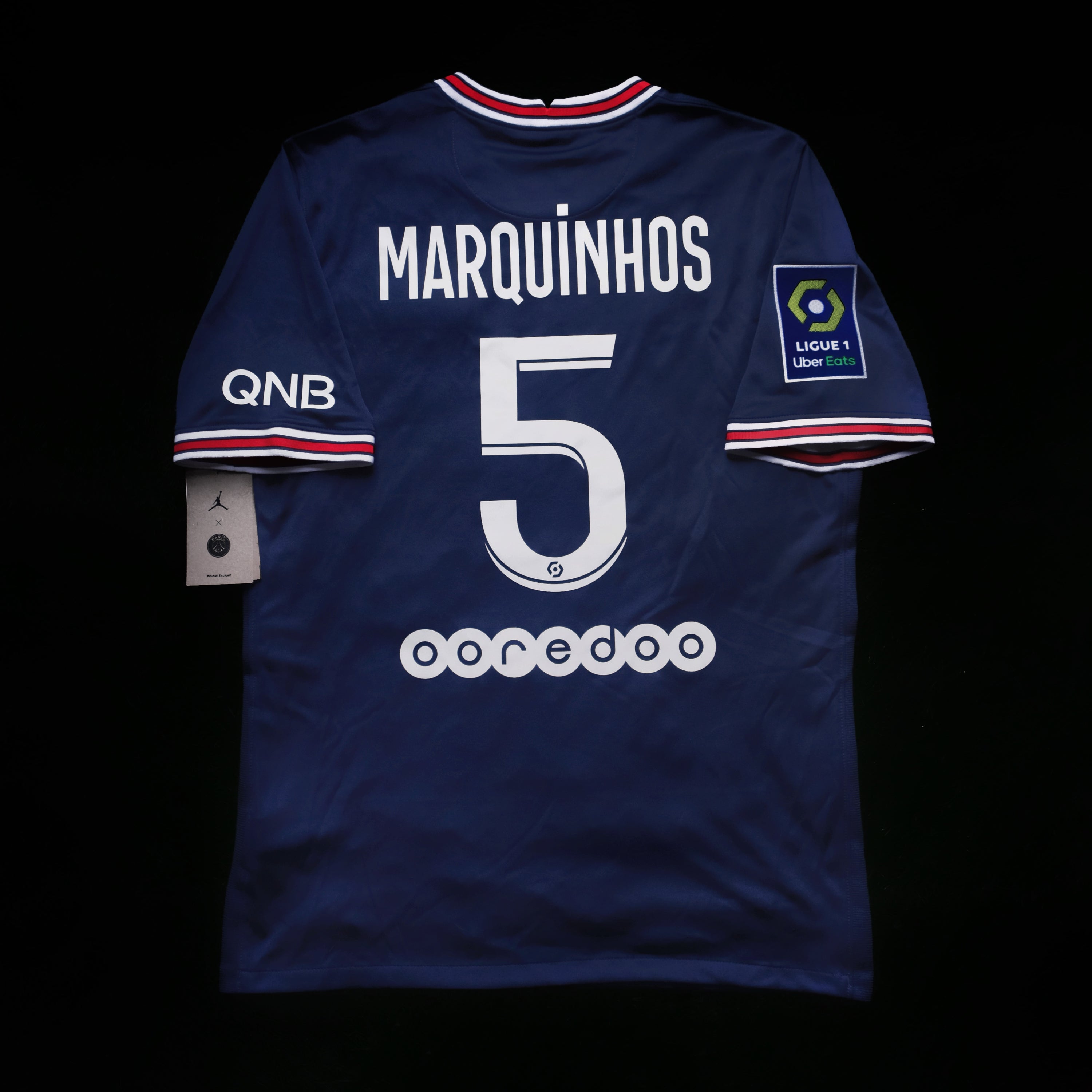 2021/22 PSG #5 MARQUINHOS Home Jersey (M)