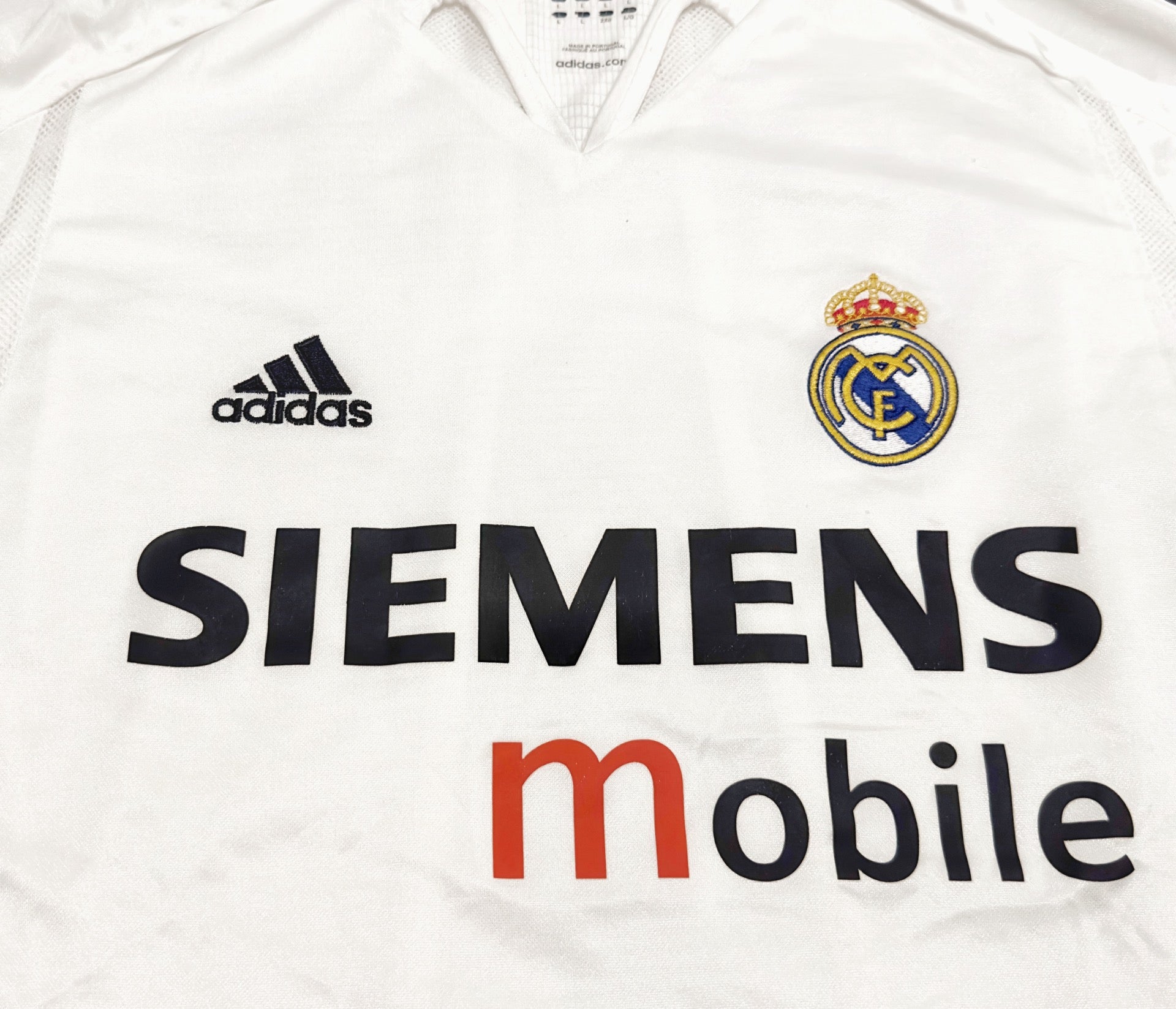 2004/05 Real Madrid #9 RONALDO Home Jersey (L)