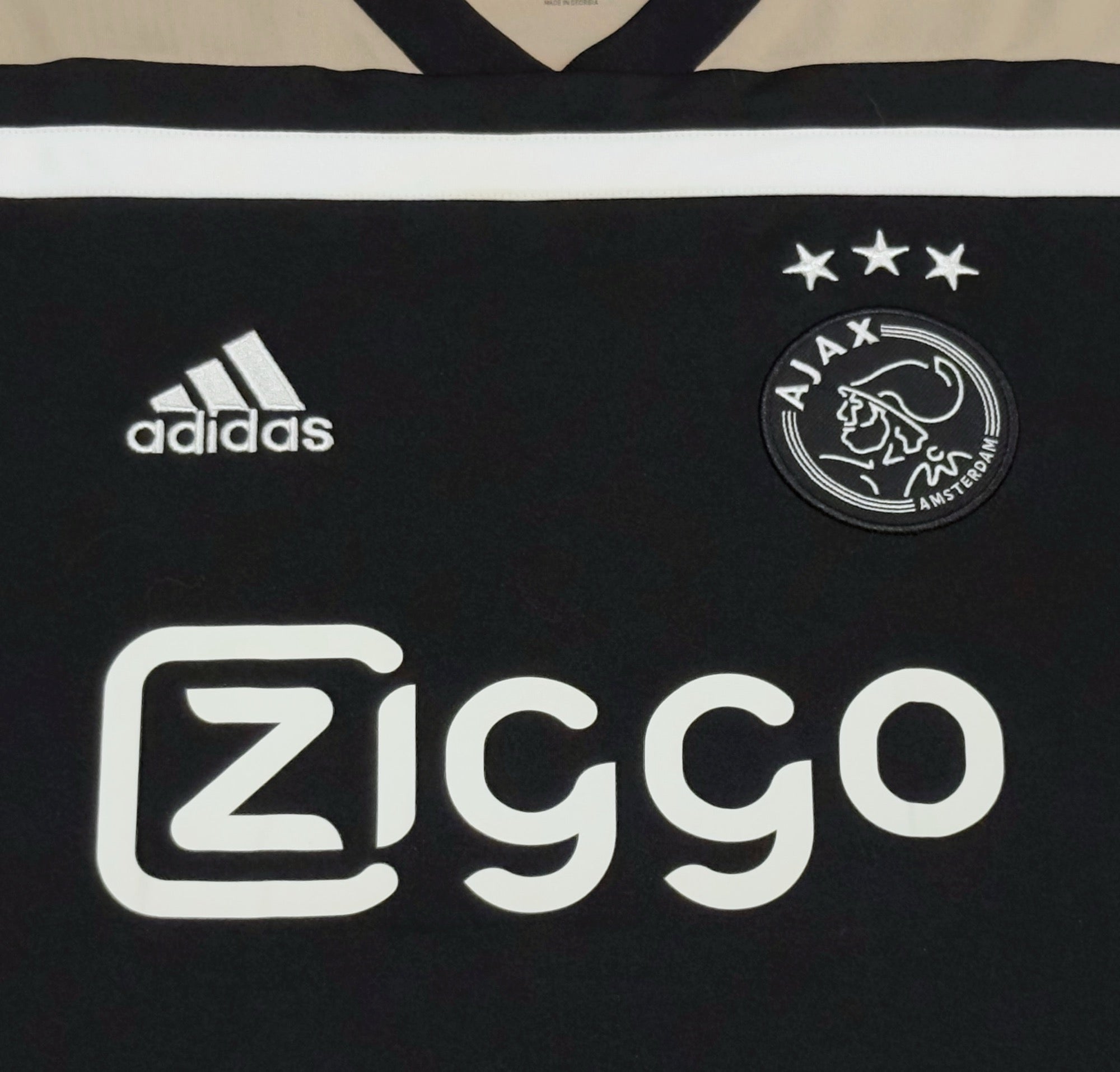 2018/19 Ajax #4 DE LIGT Away Jersey (Y)