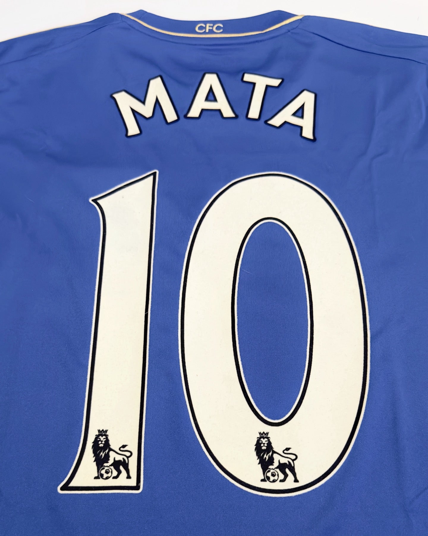 2012/13 Chelsea #10 MATA Home Jersey (S) – Double Kick Football