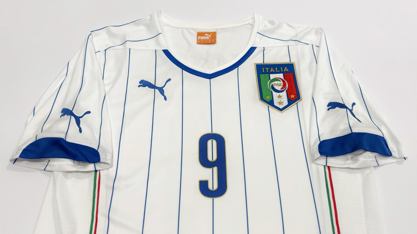 2014/15 Italy #9 BALOTELLI Away Jersey (M)