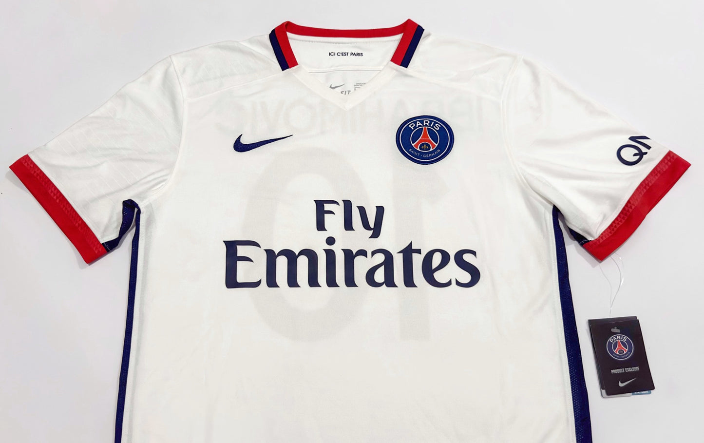 2015/16 PSG #10 IBRAHIMOVIC Away Jersey (S)