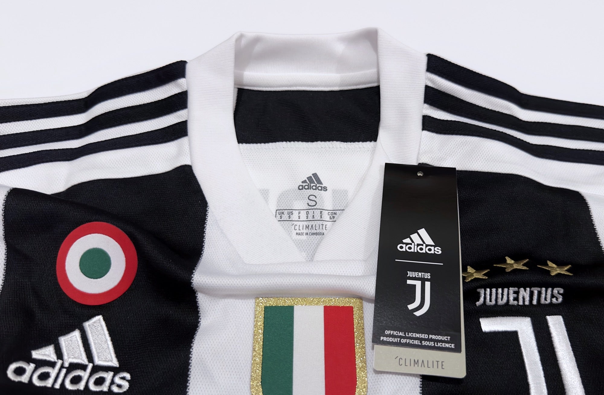 2018/19 Juventus #7 RONALDO Home Jersey (S)