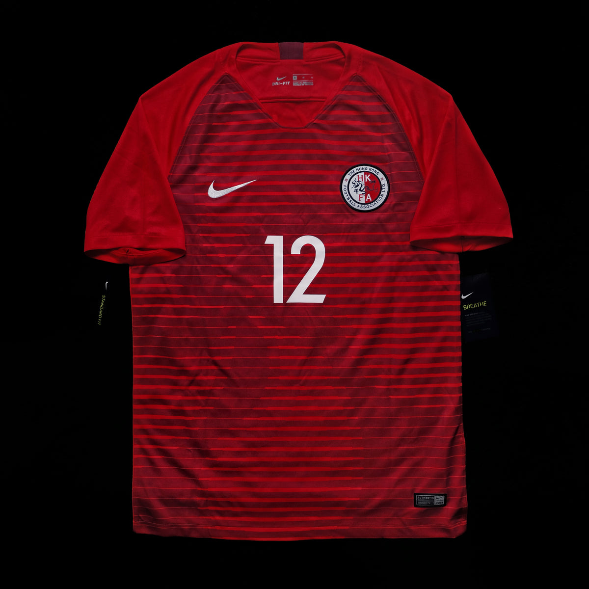 2018/19 Hong Kong #12 K Y LO Home Jersey (M)