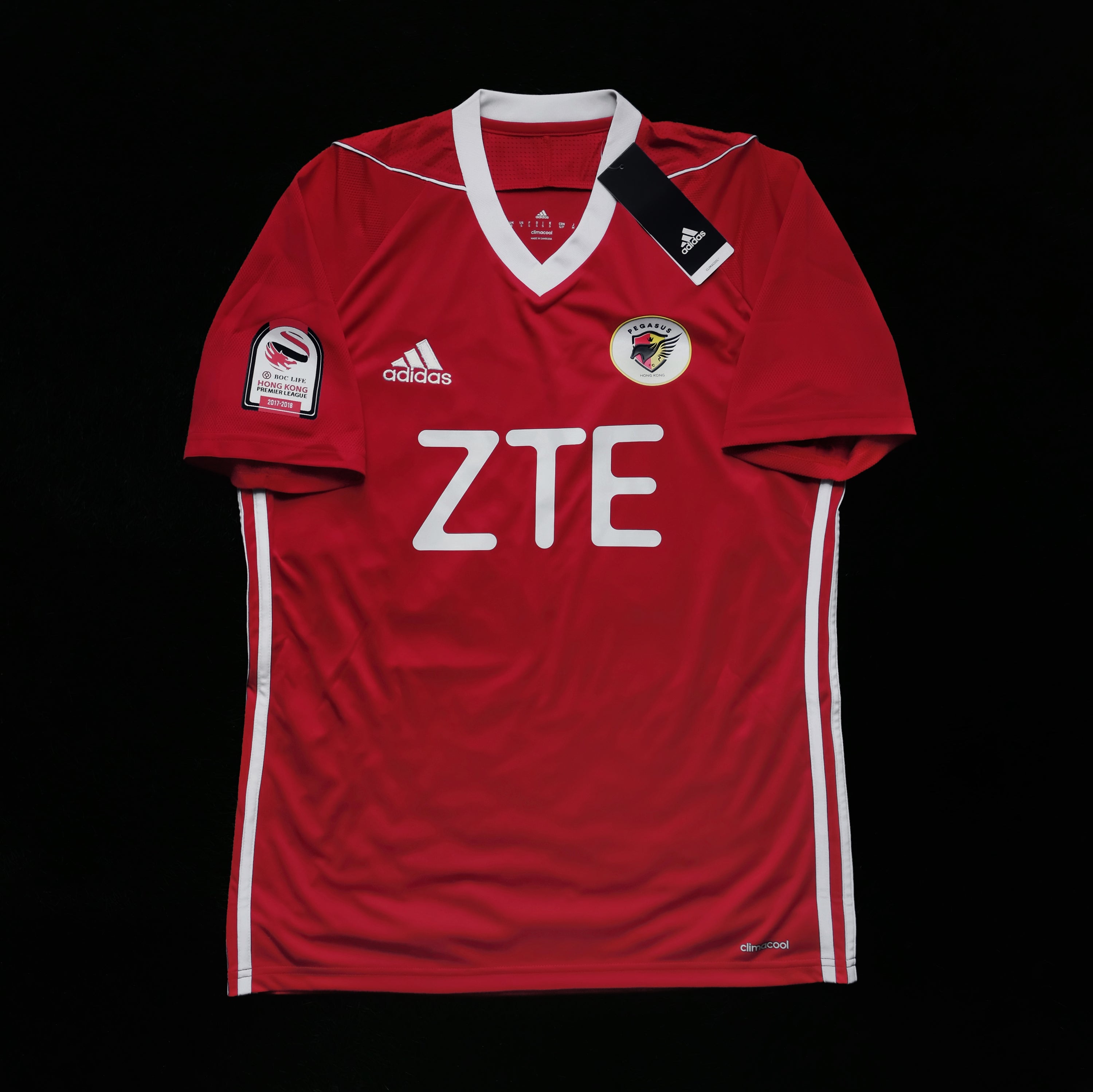 2017/18 HK Pegasus #22 C M WU Home Jersey (S)