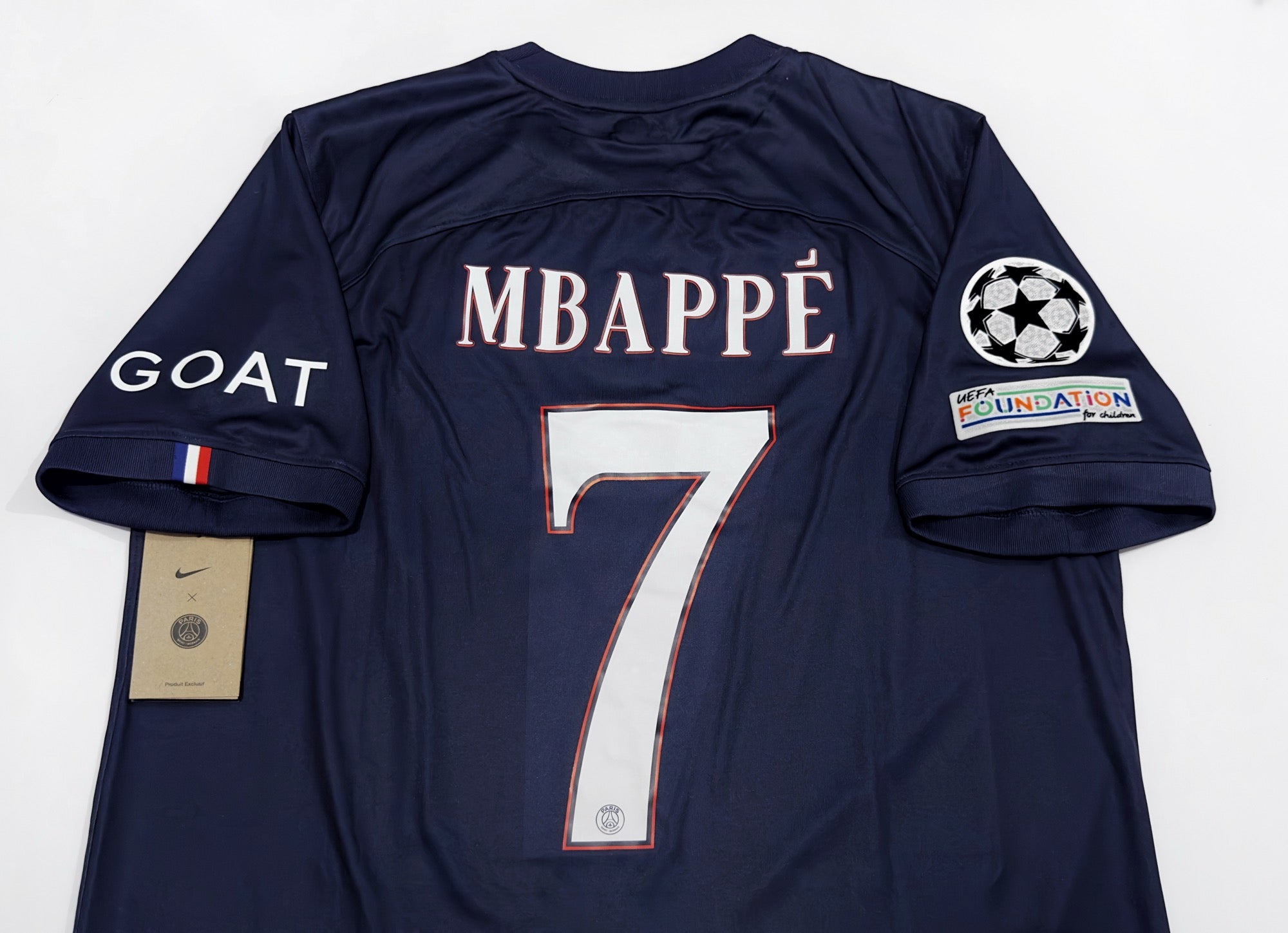 2022/23 PSG #7 MBAPPE Home Jersey (L) – Double Kick Football