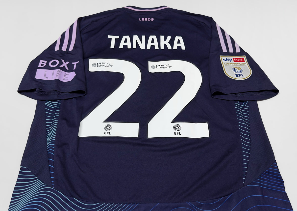2024/25 Leeds United #22 TANAKA Third Jersey (L)