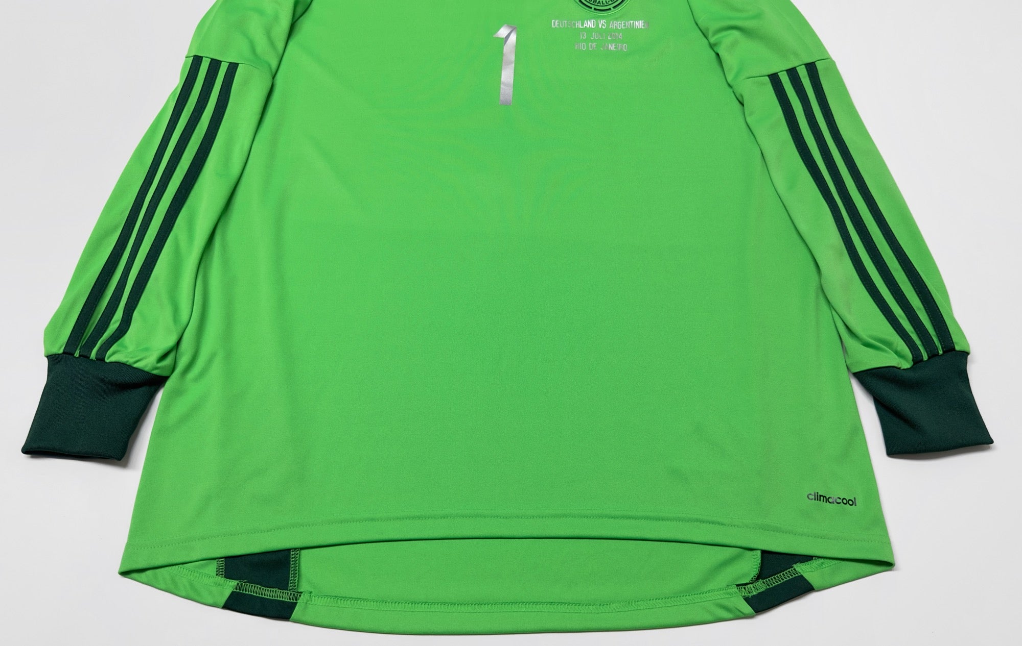 2014 Germany #1 NEUER GK Jersey (L) L/S