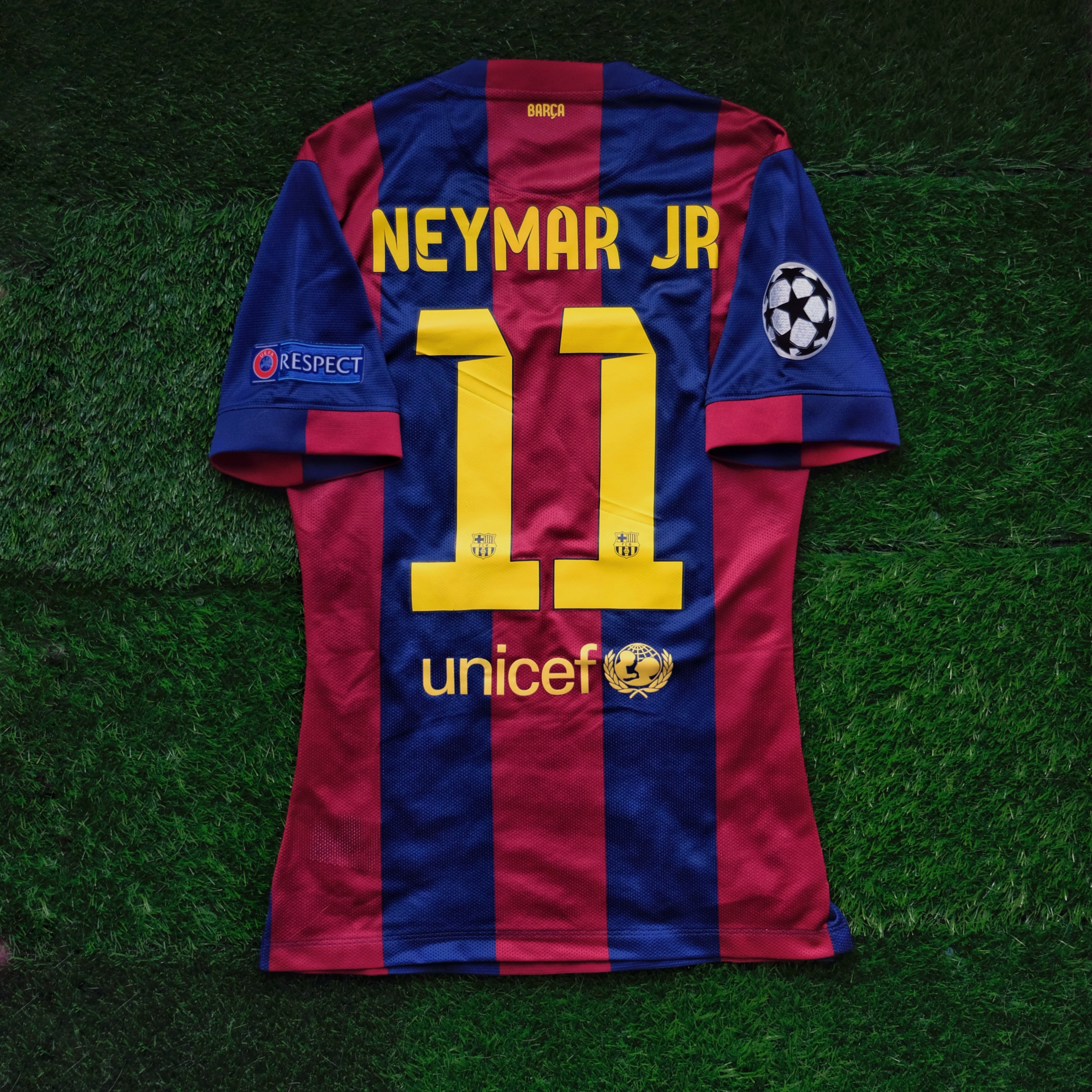 2014/15 Barcelona #11 NEYMAR JR Home Jersey (S)