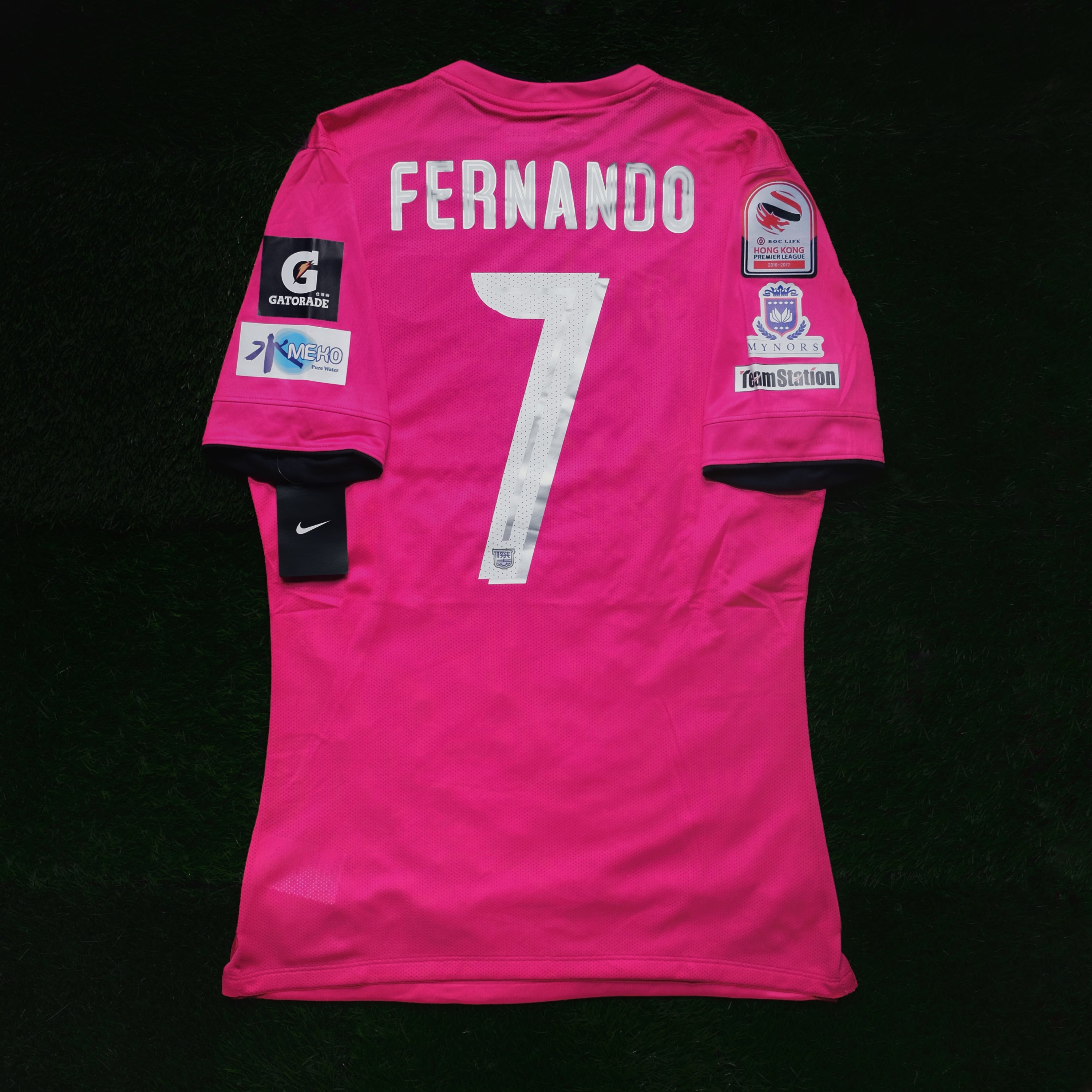2016/17 Kitchee #7 FERNANDO Away Jersey (L)