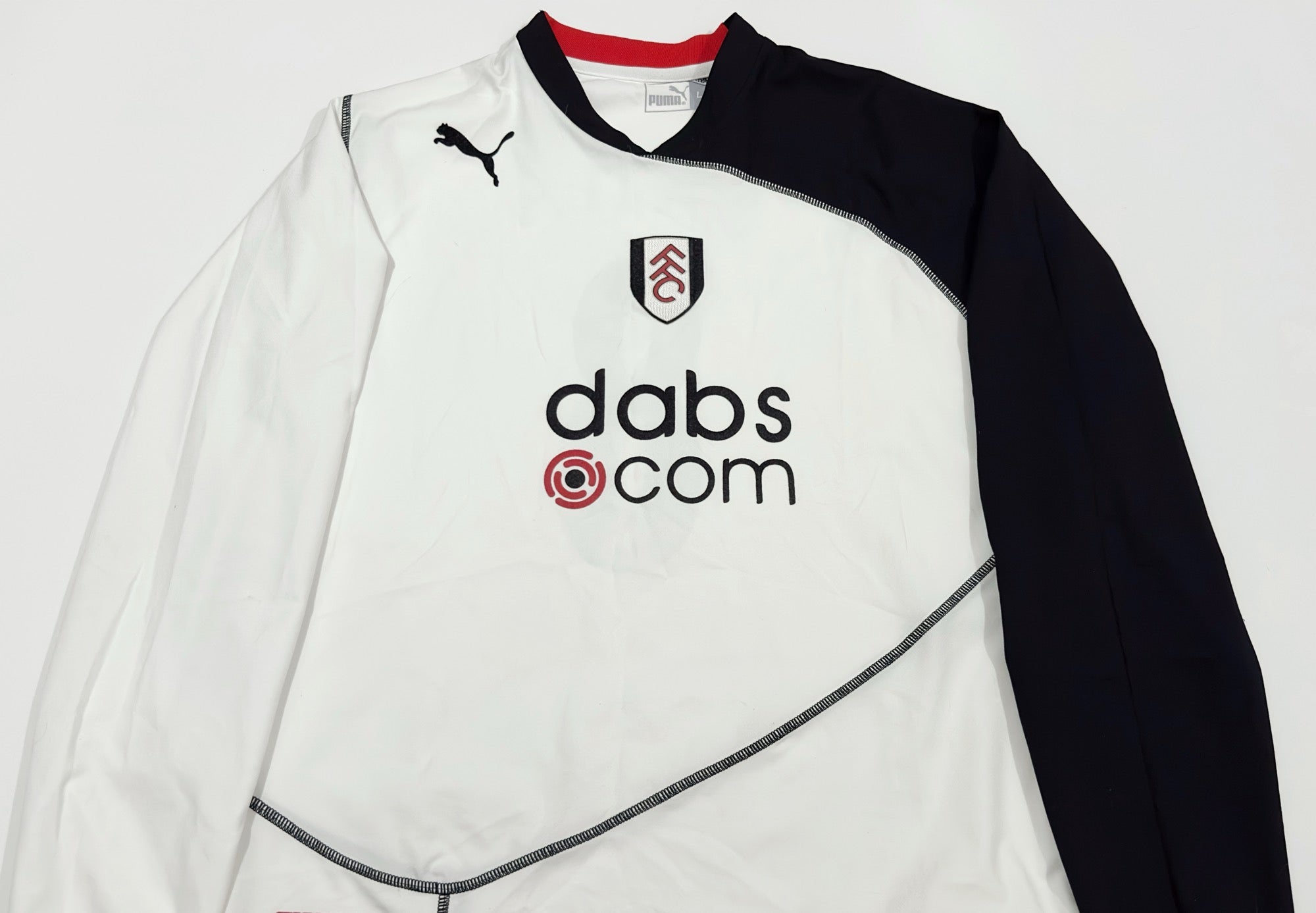 2003/05 Fulham #8 SAHA Home Jersey (L) L/S