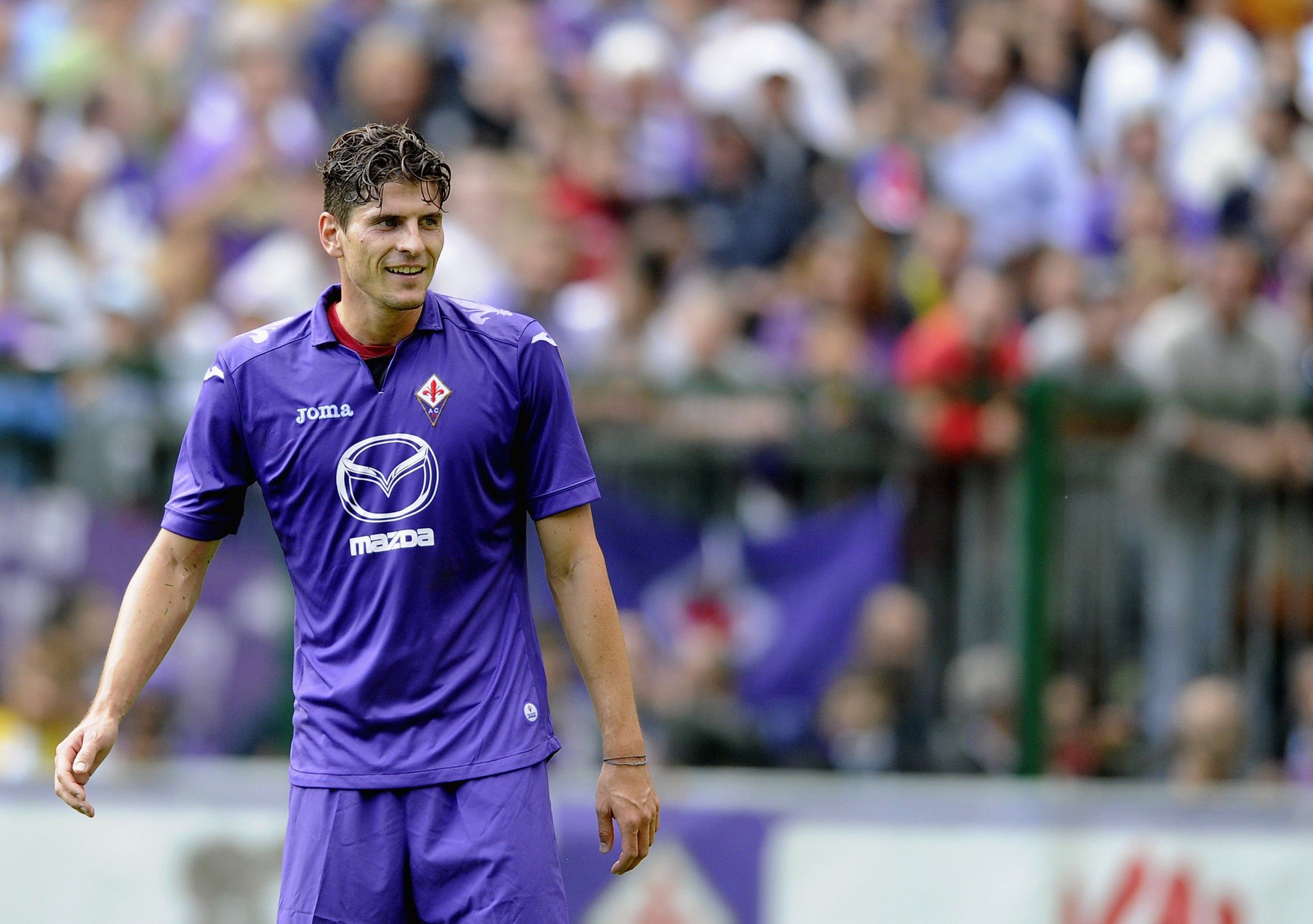2013/14 Fiorentina #33 M.GOMEZ Home Jersey (M)