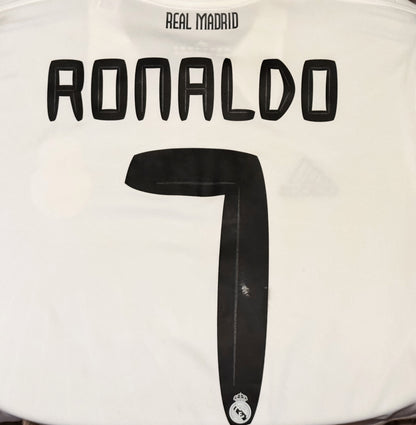 2010/11 Real Madrid #7 RONALDO Home Jersey (S)