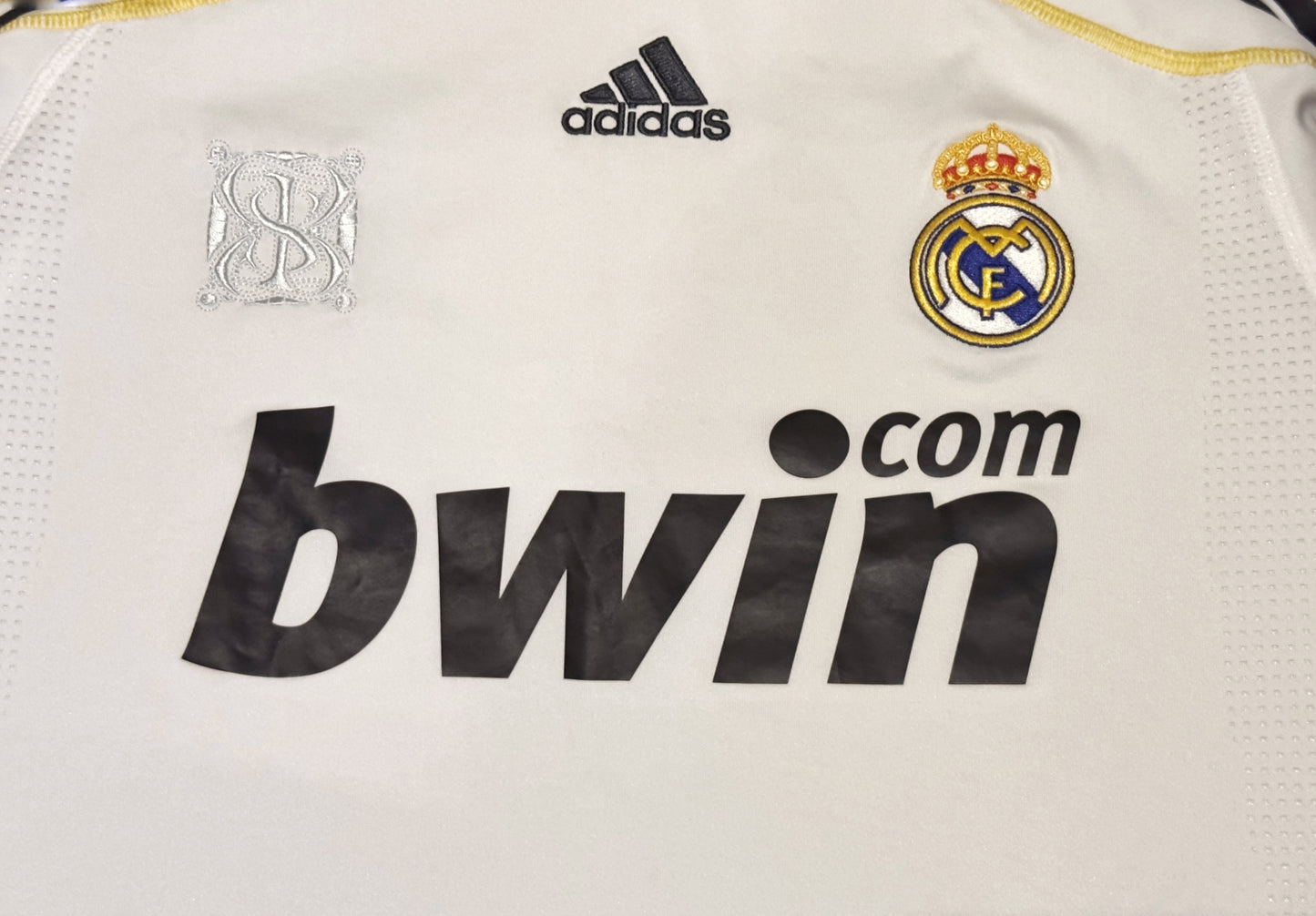 2009/10 Real Madrid #9 RONALDO Home Jersey (Y)