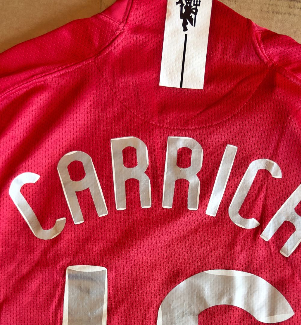 2007/08 Man Utd #16 CARRICK Home Jersey (L)