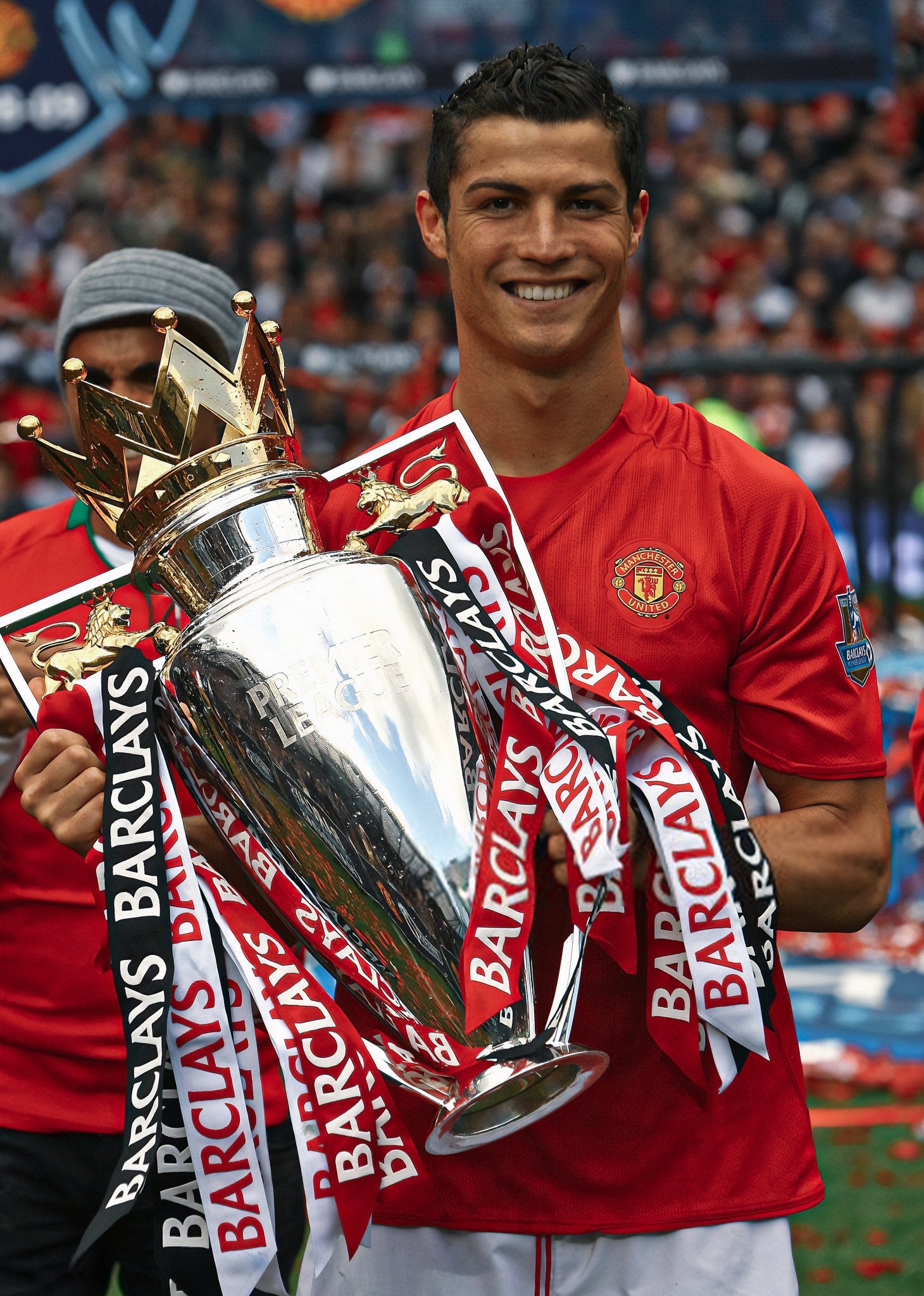 2008/09 Man Utd #7 RONALDO Home Jersey (M)