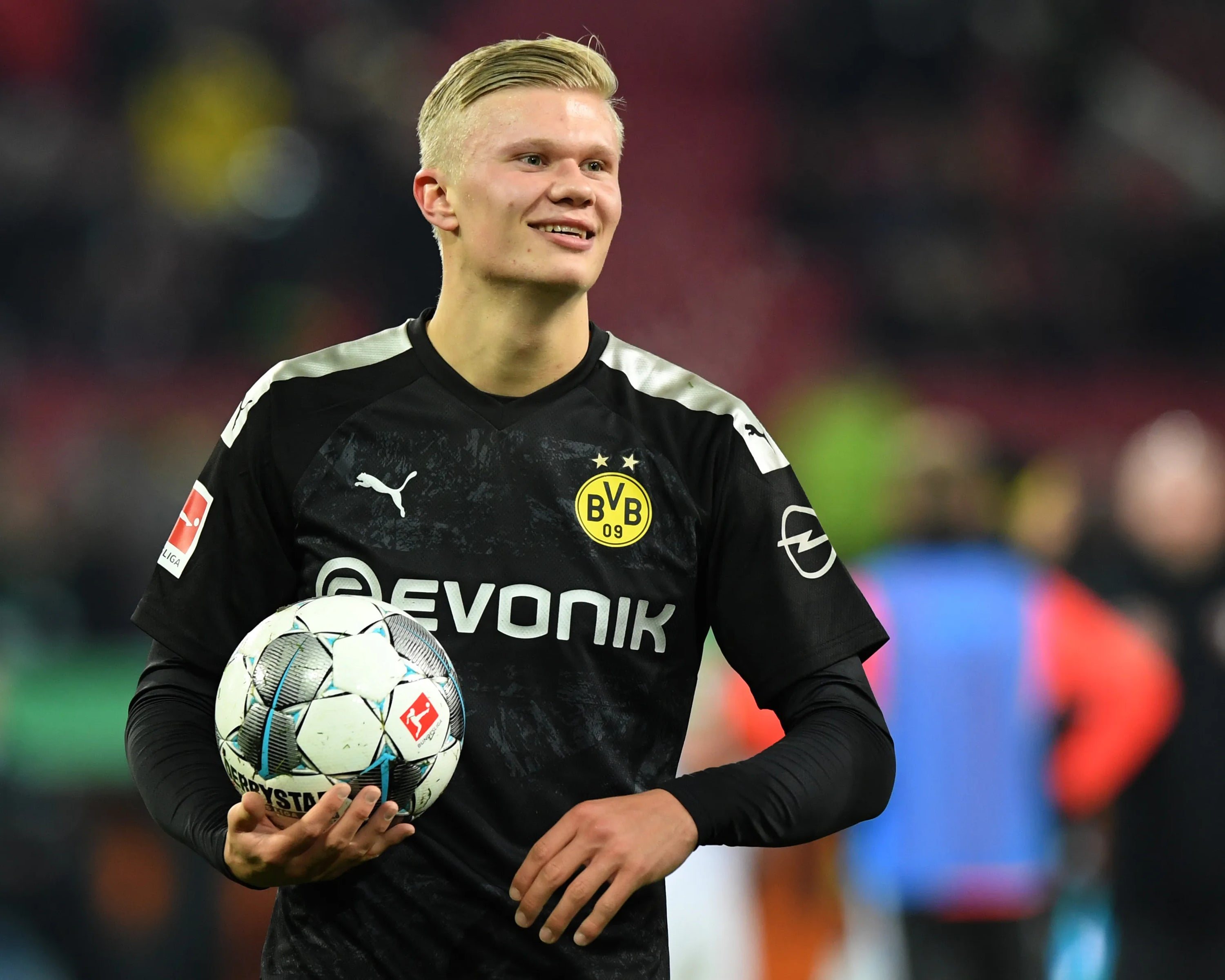 2019/20 Borussia Dortmund #17 HAALAND Away Jersey (L)