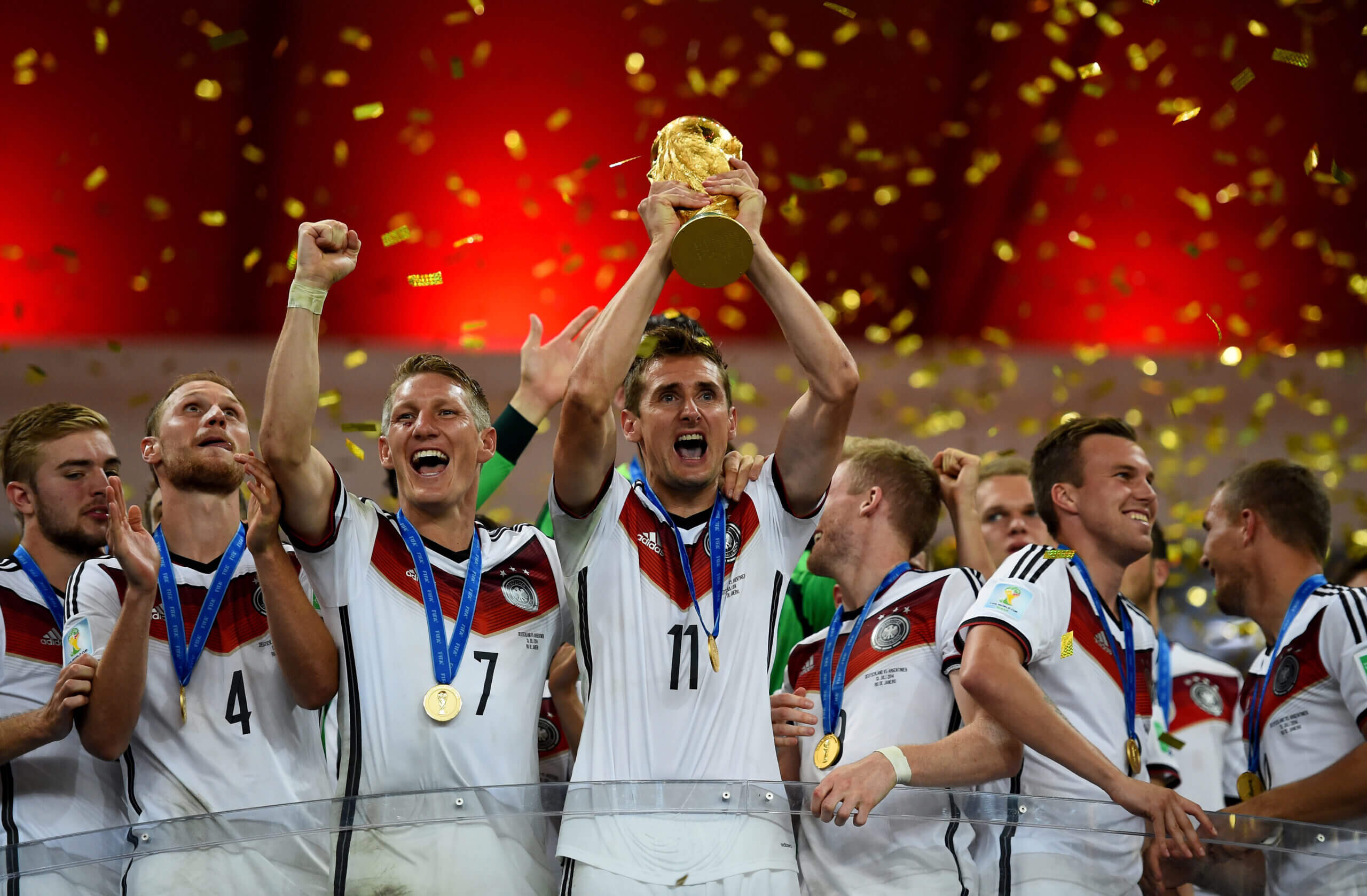 2014 Germany #11 KLOSE Home Jersey (M)