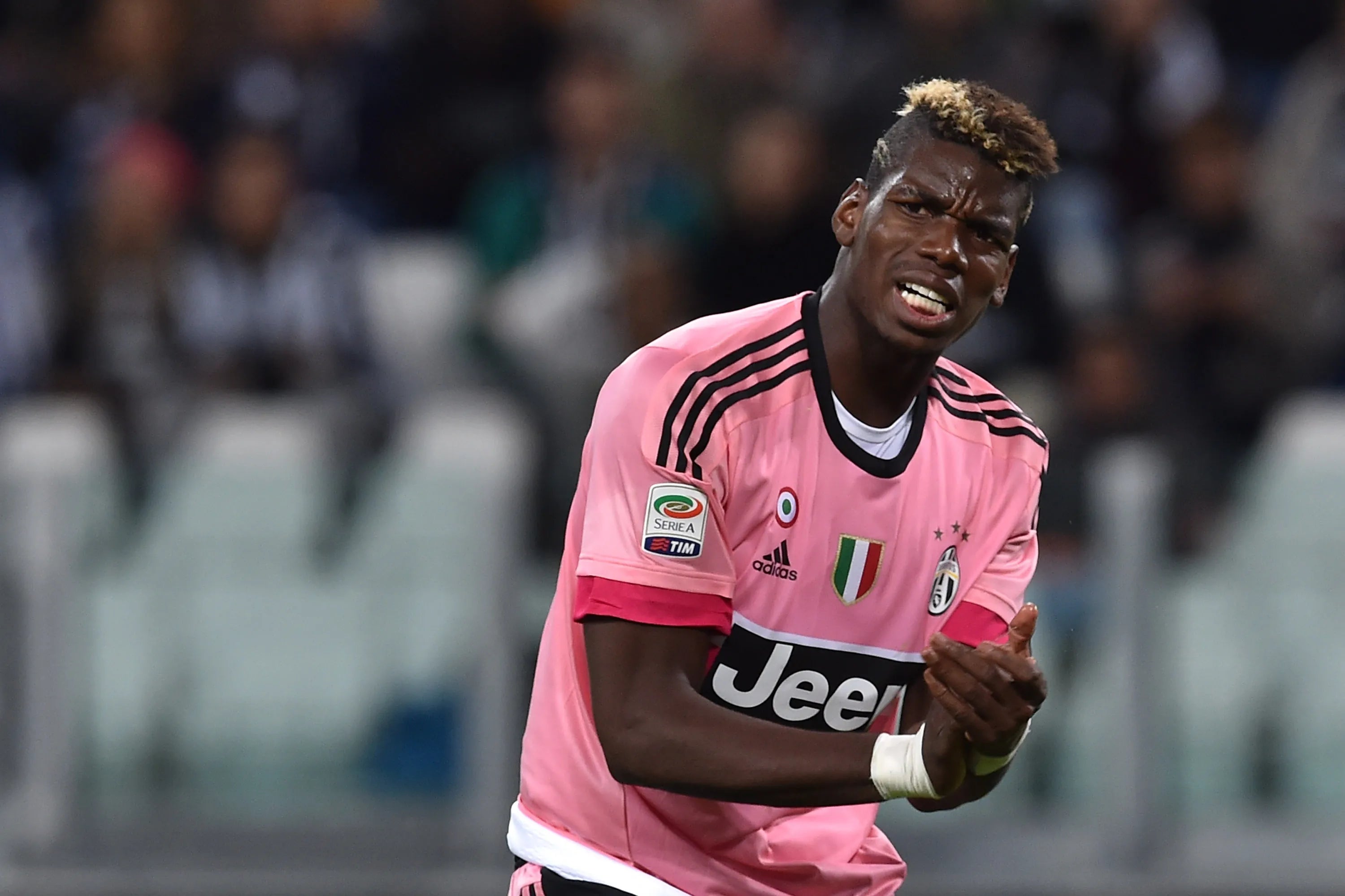 2015/16 Juventus #10 POGBA Away Jersey (S)