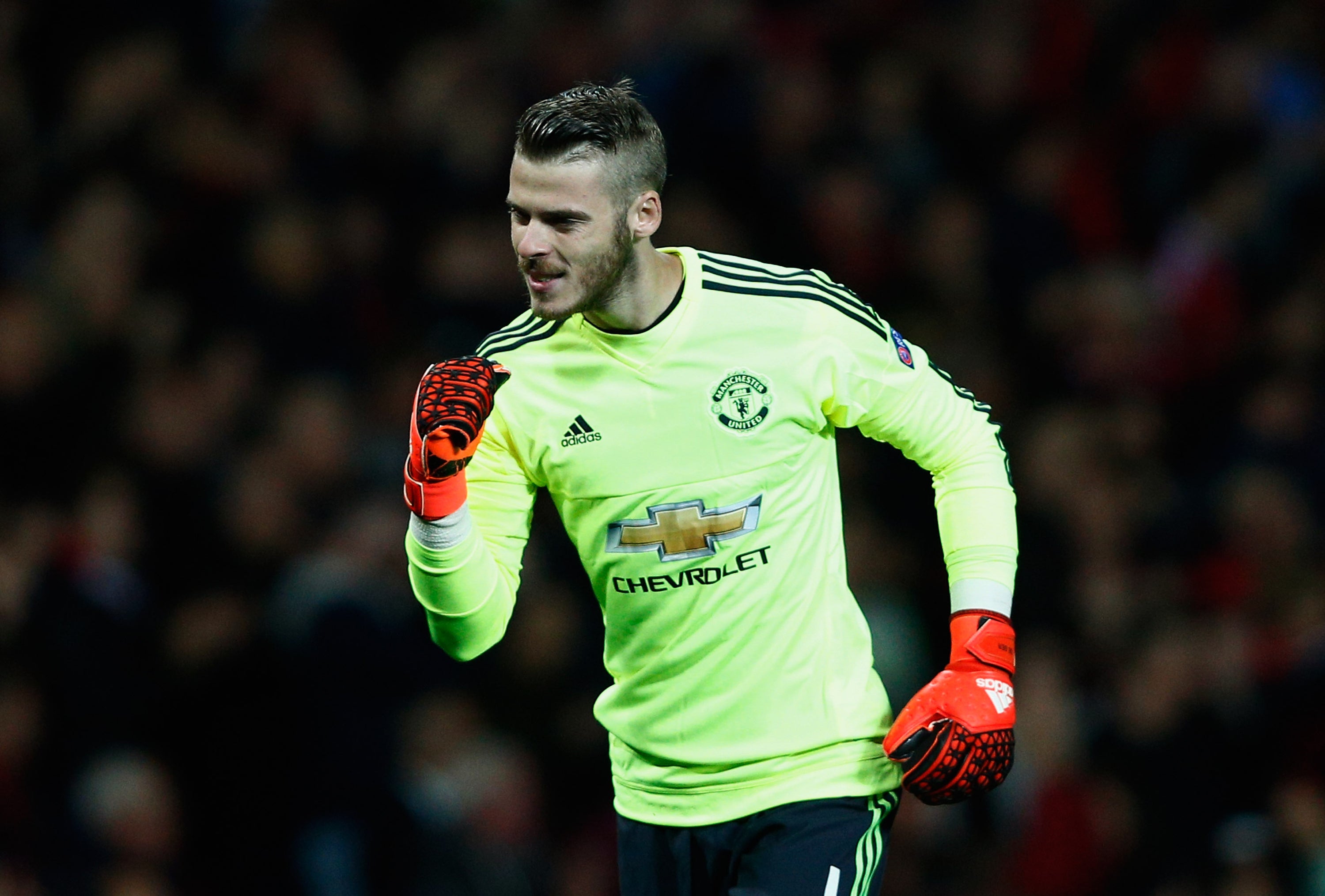 2015/16 Man Utd #1 DE GEA GK Jersey (M) L/S