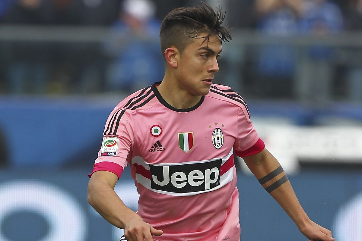 2015/16 Juventus #21 DYBALA Away Jersey (M)