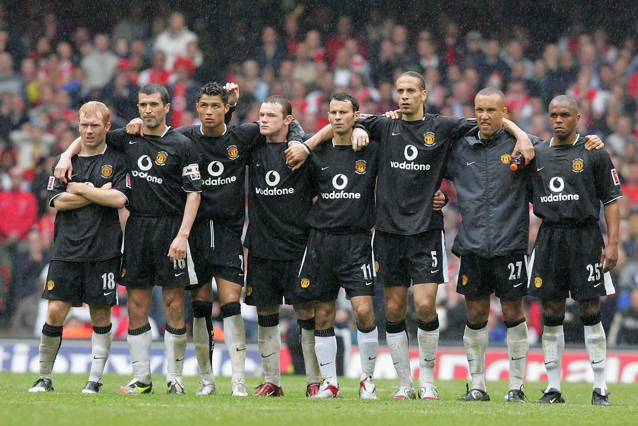 2003/05 Man Utd #16 KEANE Away Jersey (M)