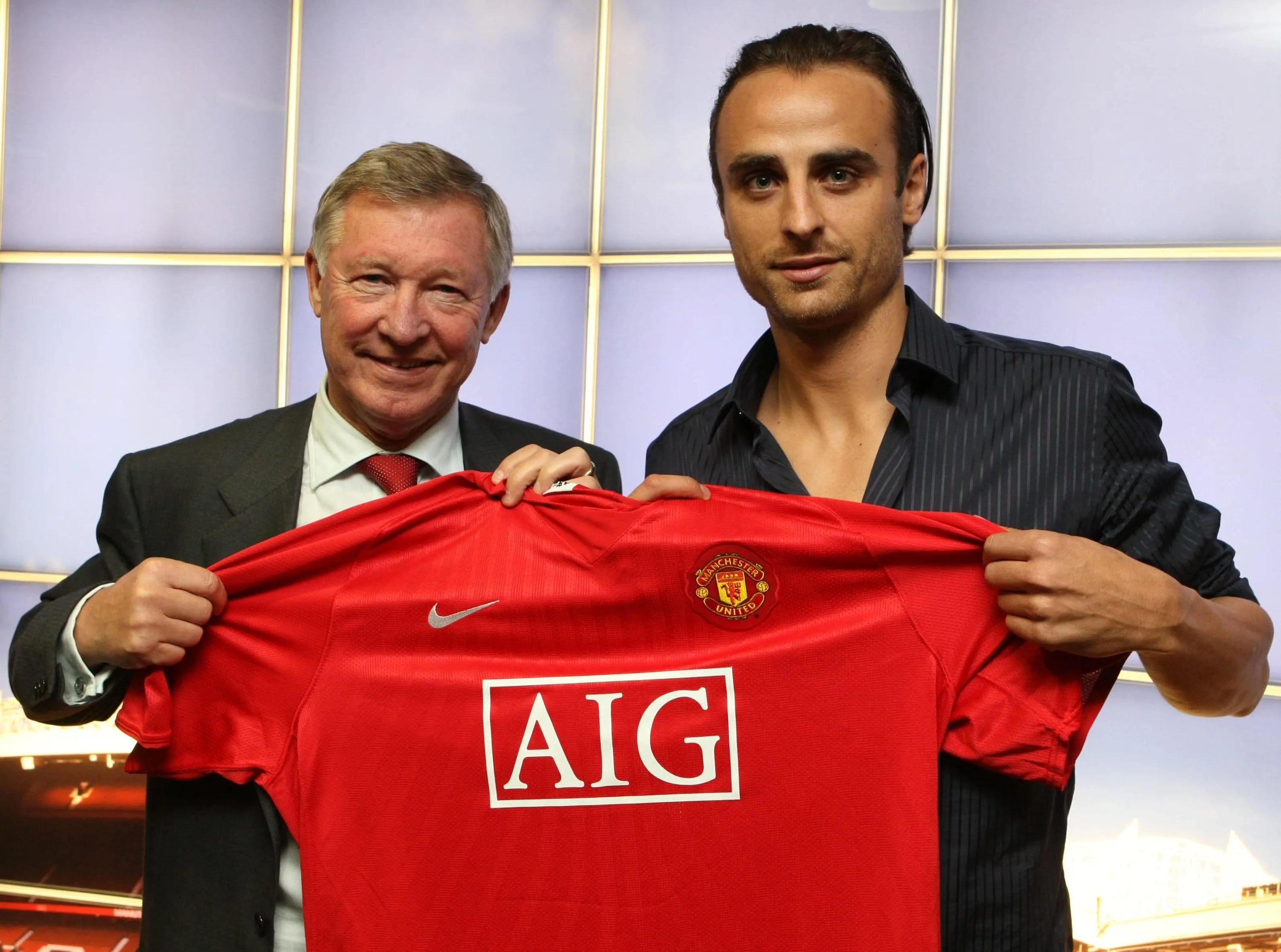 2008/09 Man Utd #9 BERBATOV Home Jersey (XL)