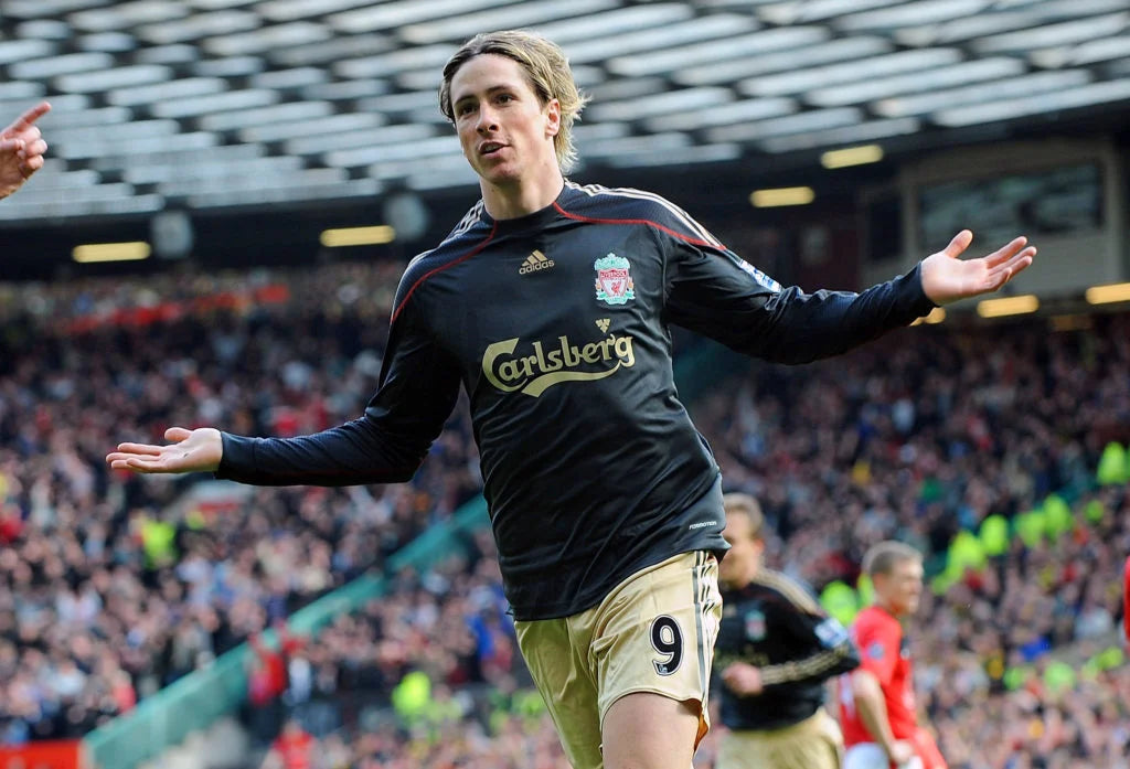 2009/10 Liverpool #9 TORRES Away Jersey (XL)