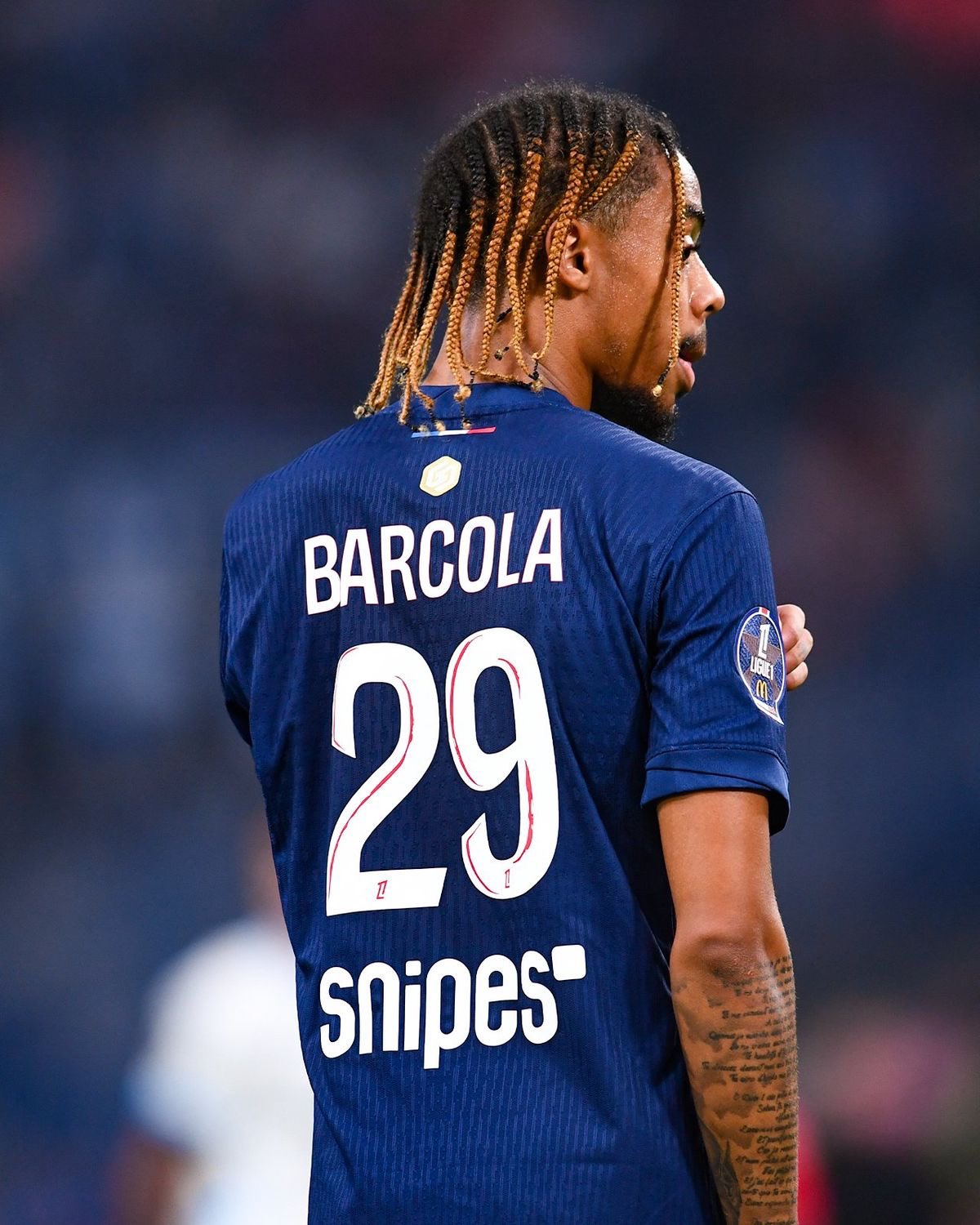 2024/25 PSG #29 BARCOLA Home Jersey (L)