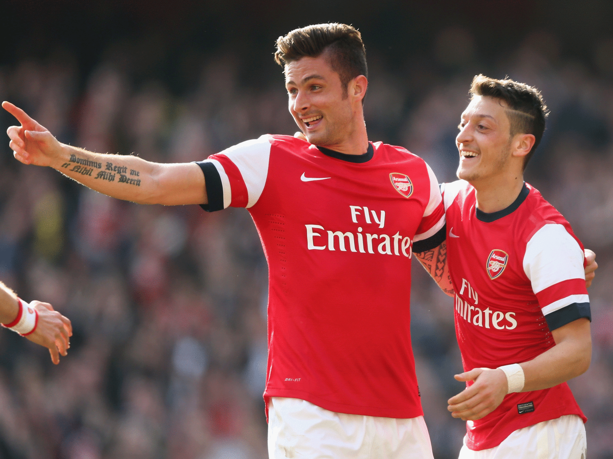 2012/14 Arsenal #12 GIROUD Home Jersey (S)