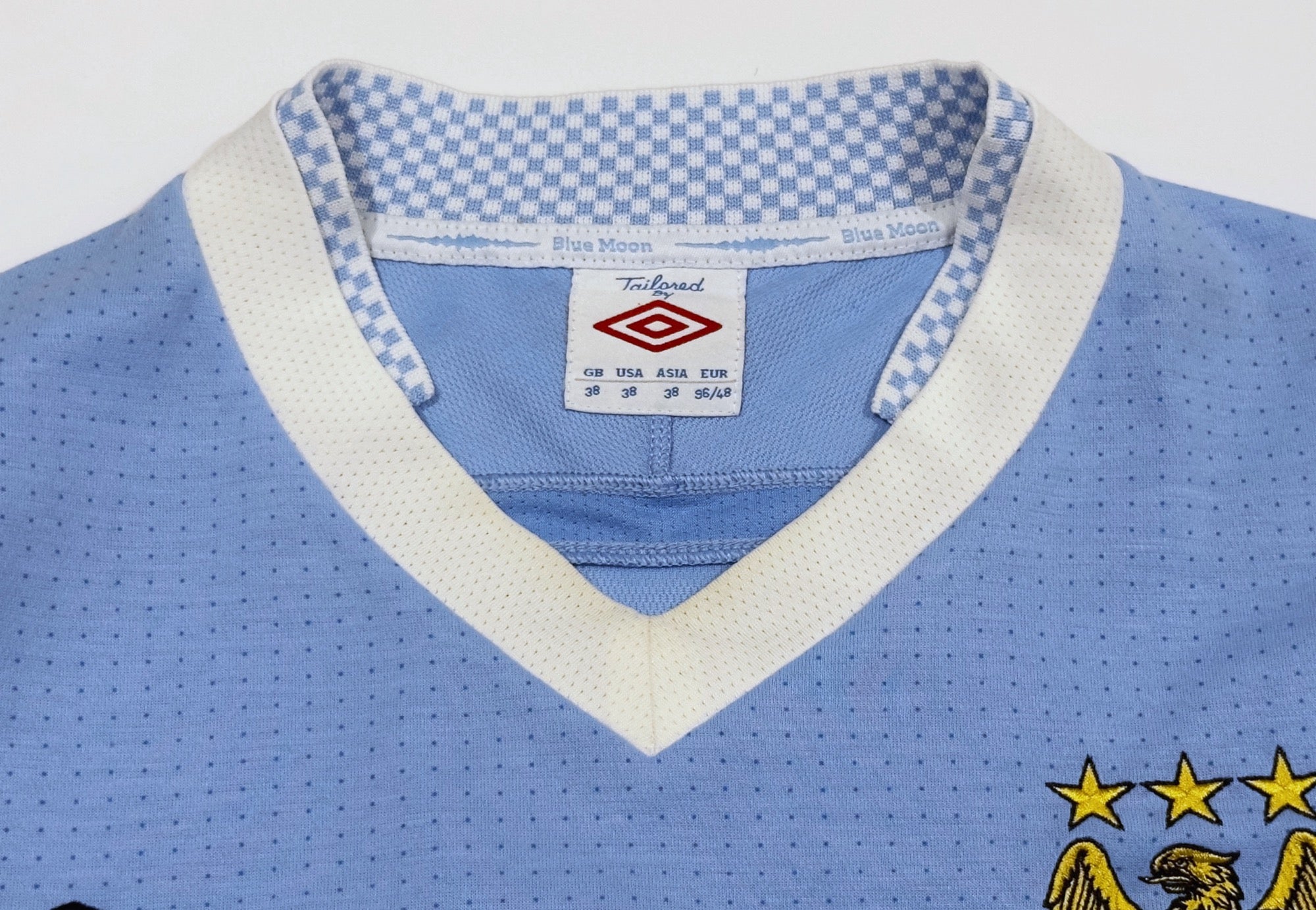 2011/12 Man City #16 KUN AGUERO Home Jersey (S)