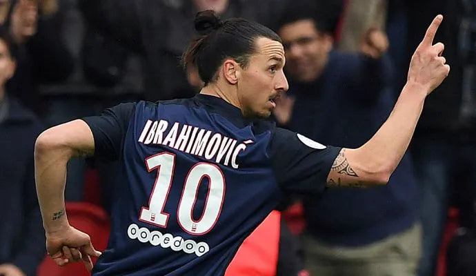 2015/16 PSG #10 IBRAHIMOVIC Home Jersey (M)