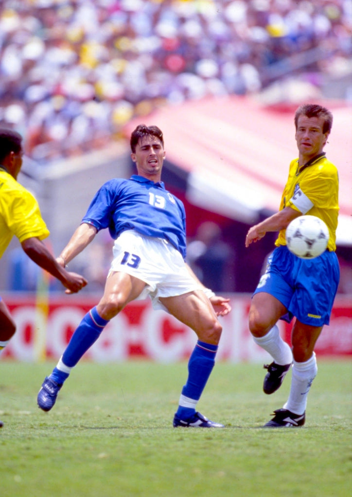 1994 Brazil #8 DUNGA Home Jersey (M)