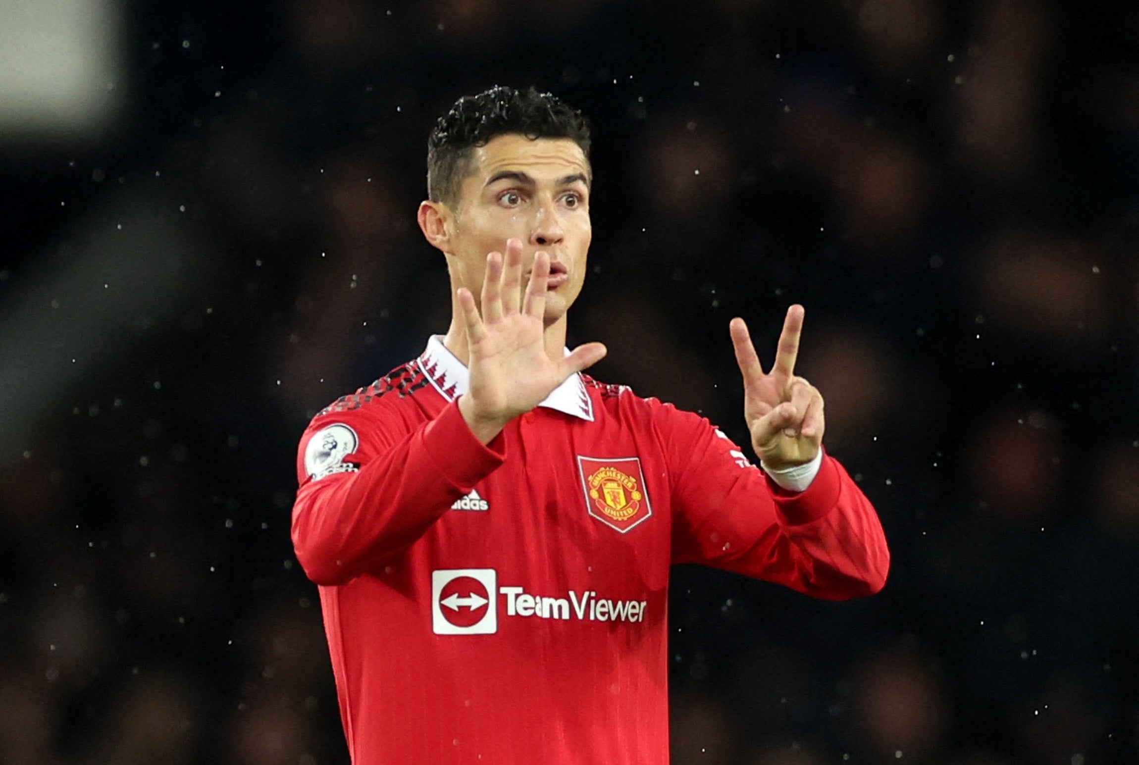 2022/23 Man Utd #7 RONALDO Home Jersey (M) L/S