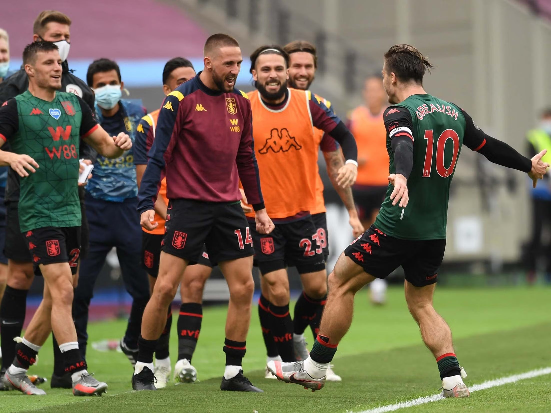 2019/20 Aston Villa #10 GREALISH Third Jersey (L)