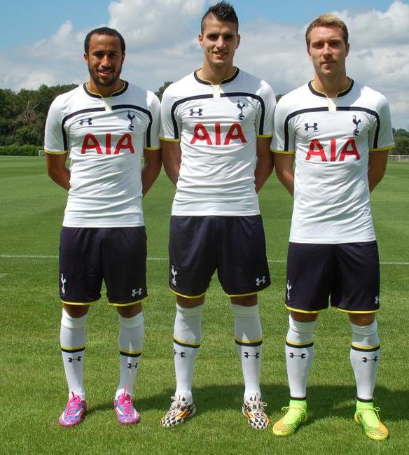 2014/15 Tottenham #23 ERIKSEN Home Jersey (M)