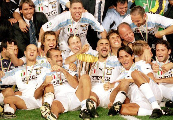 2000/01 Lazio Centenary Home Jersey (M)