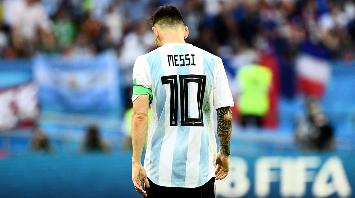 2018/19 Argentina #10 MESSI Home Jersey (S)
