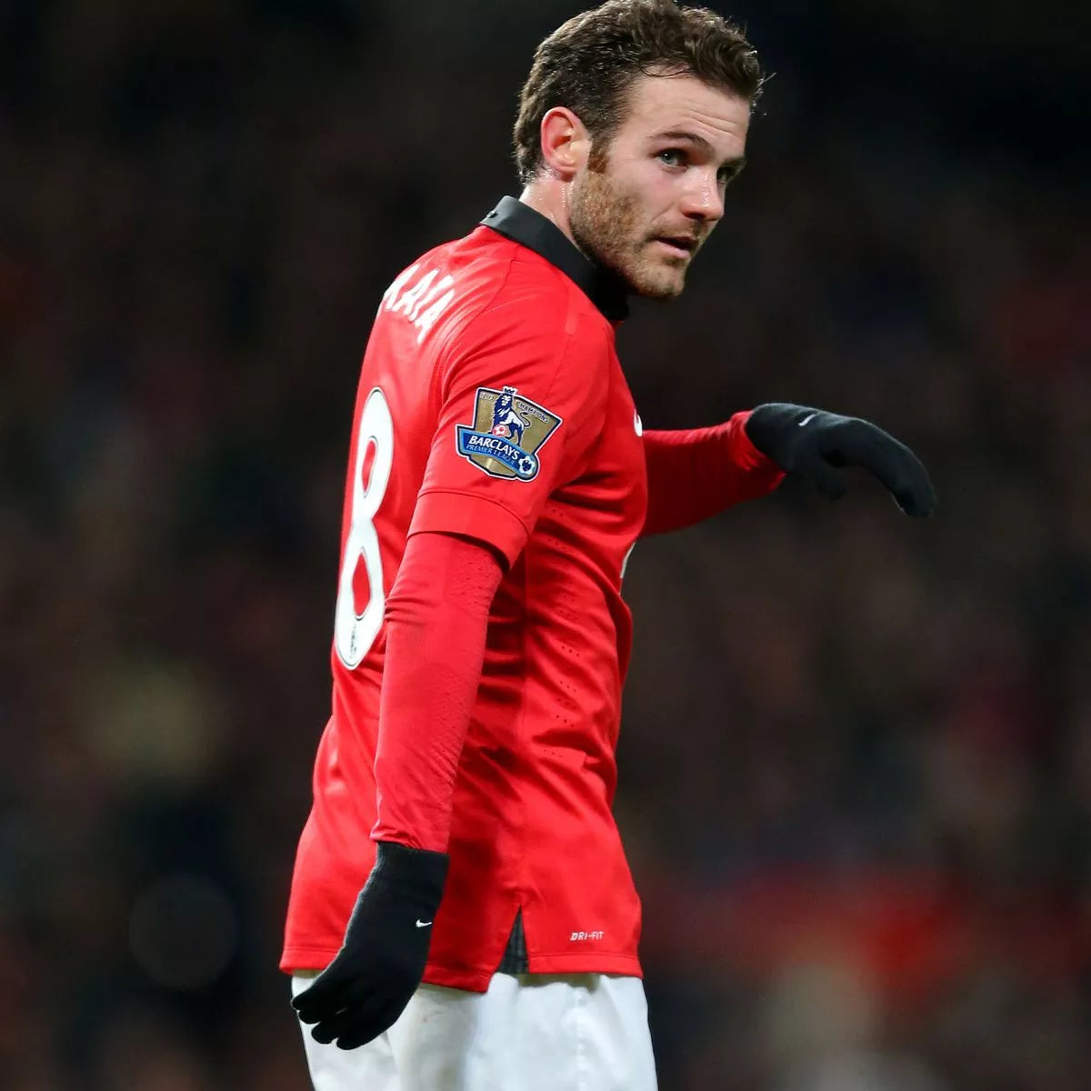 2013/14 Man Utd #8 MATA Home Jersey (M)