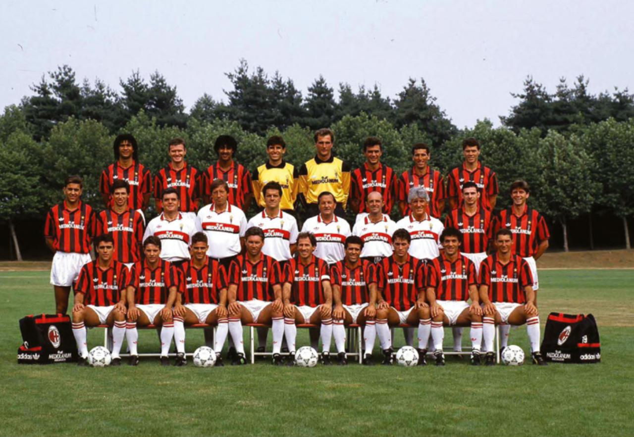 1990/92 AC Milan Home Jersey (M)