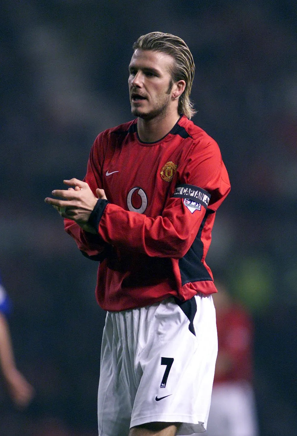 2002/03 Man Utd #7 BECKHAM Home Jersey (L) L/S